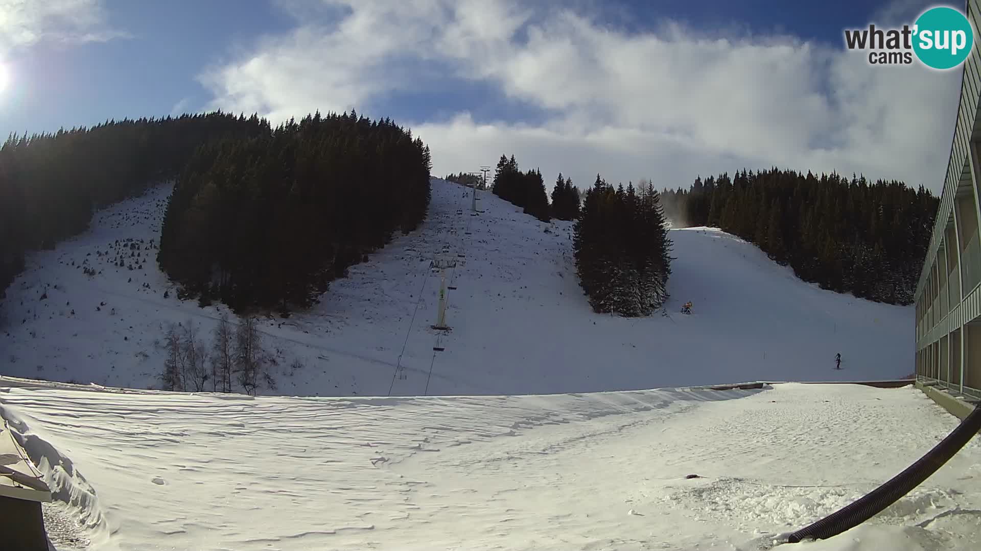 GOLTE Skigebiet webcam – Schöne Aussicht auf Medvedjak – Slowenien