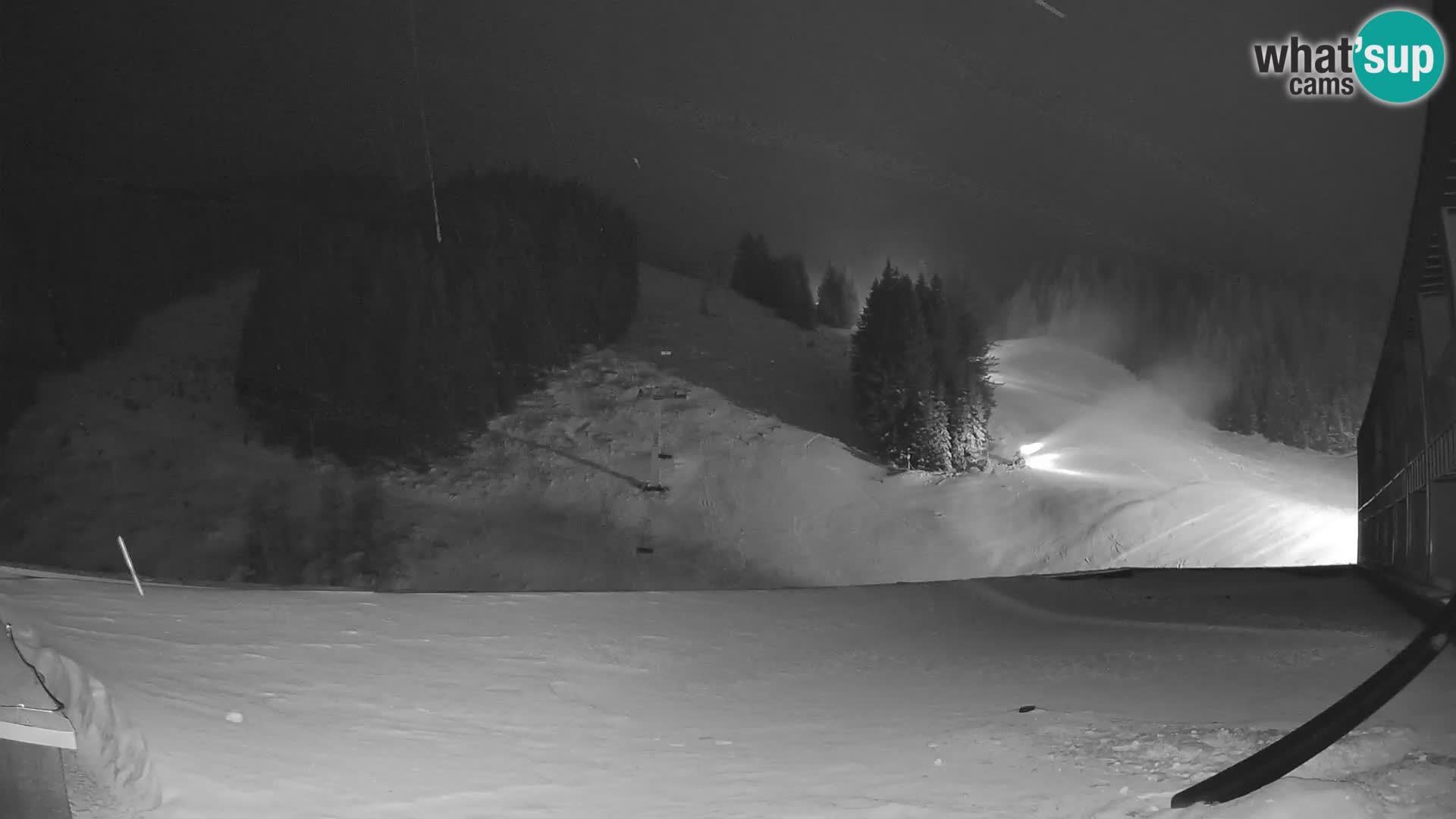 GOLTE Ski resort live webcam – view to Medvedjak – Slovenia