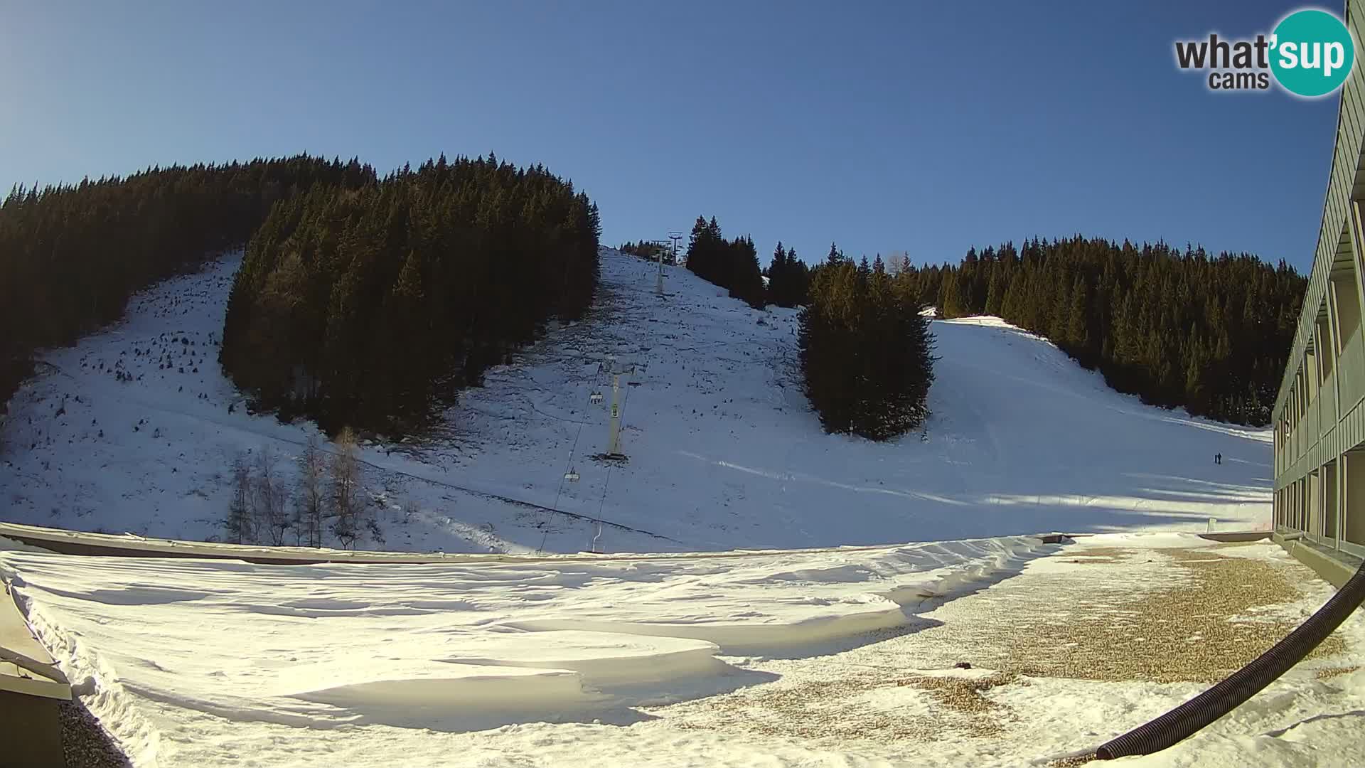 GOLTE stazione sciistica webcam – vista Medvedjak – Slovenia