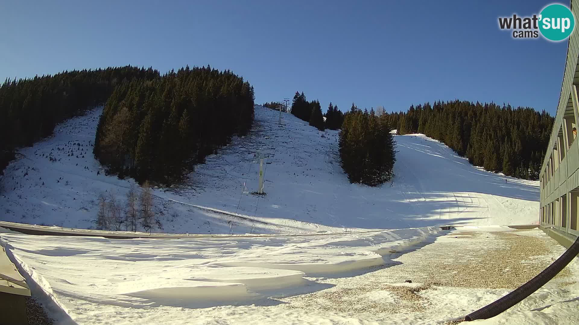 GOLTE stazione sciistica webcam – vista Medvedjak – Slovenia