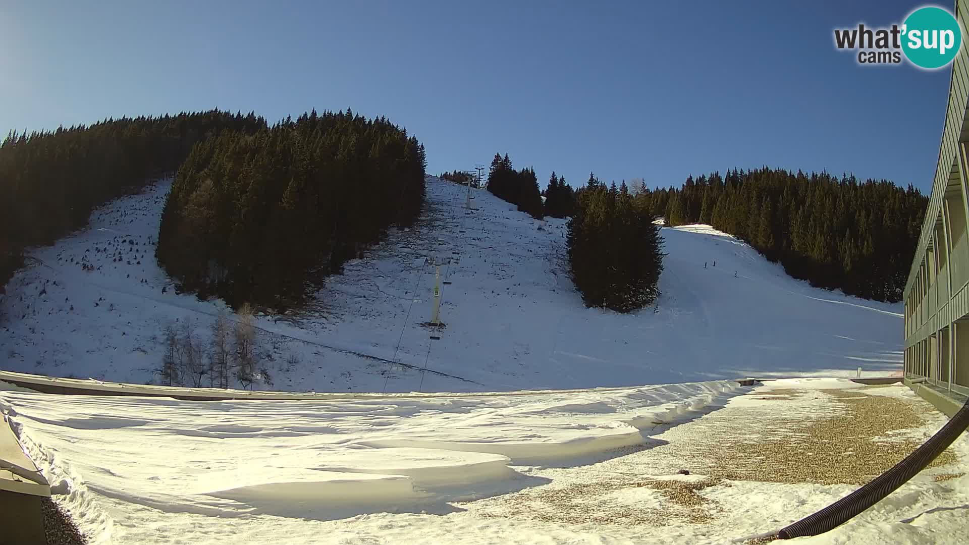 GOLTE stazione sciistica webcam – vista Medvedjak – Slovenia