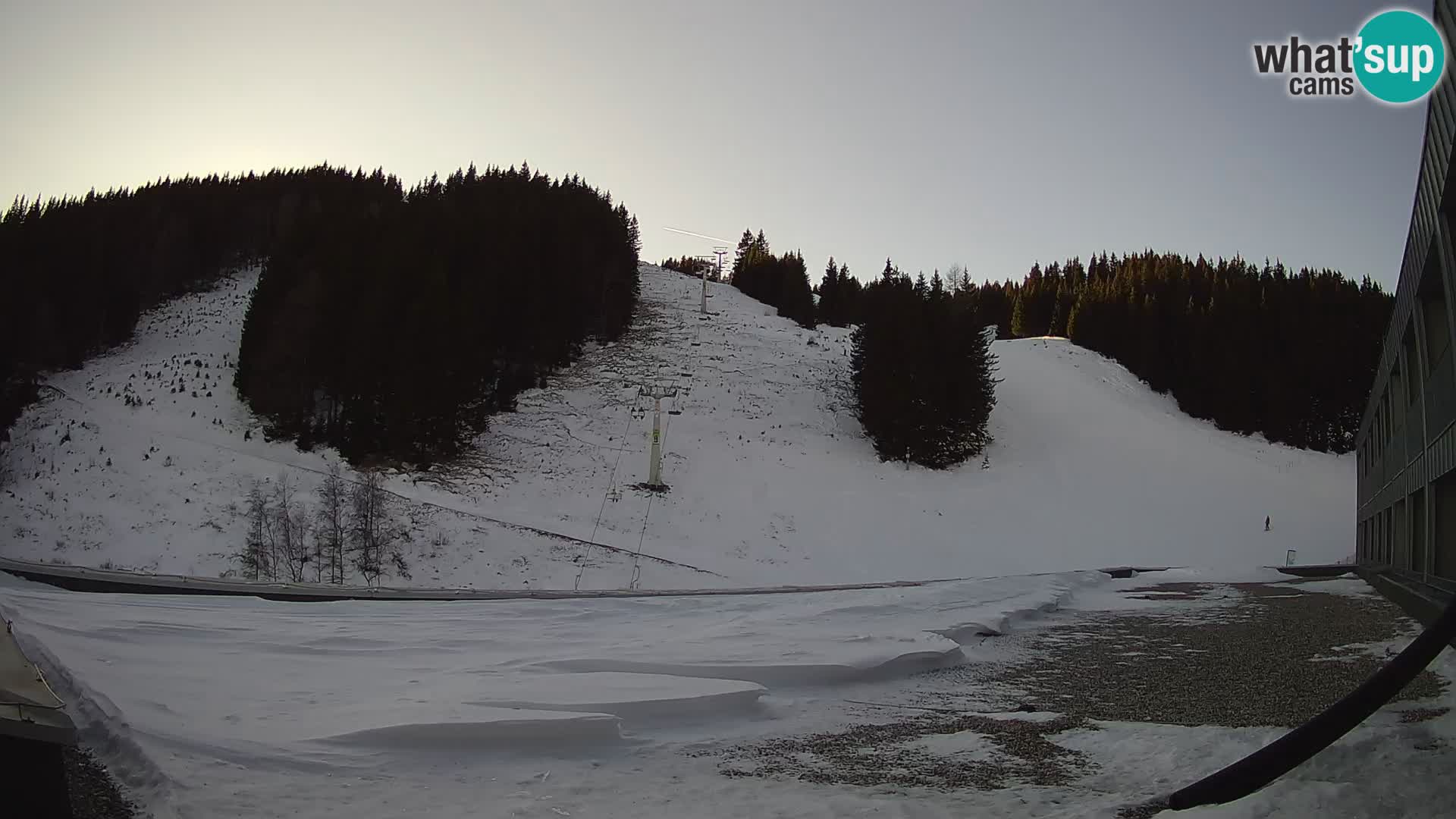 GOLTE Ski resort live webcam – view to Medvedjak – Slovenia