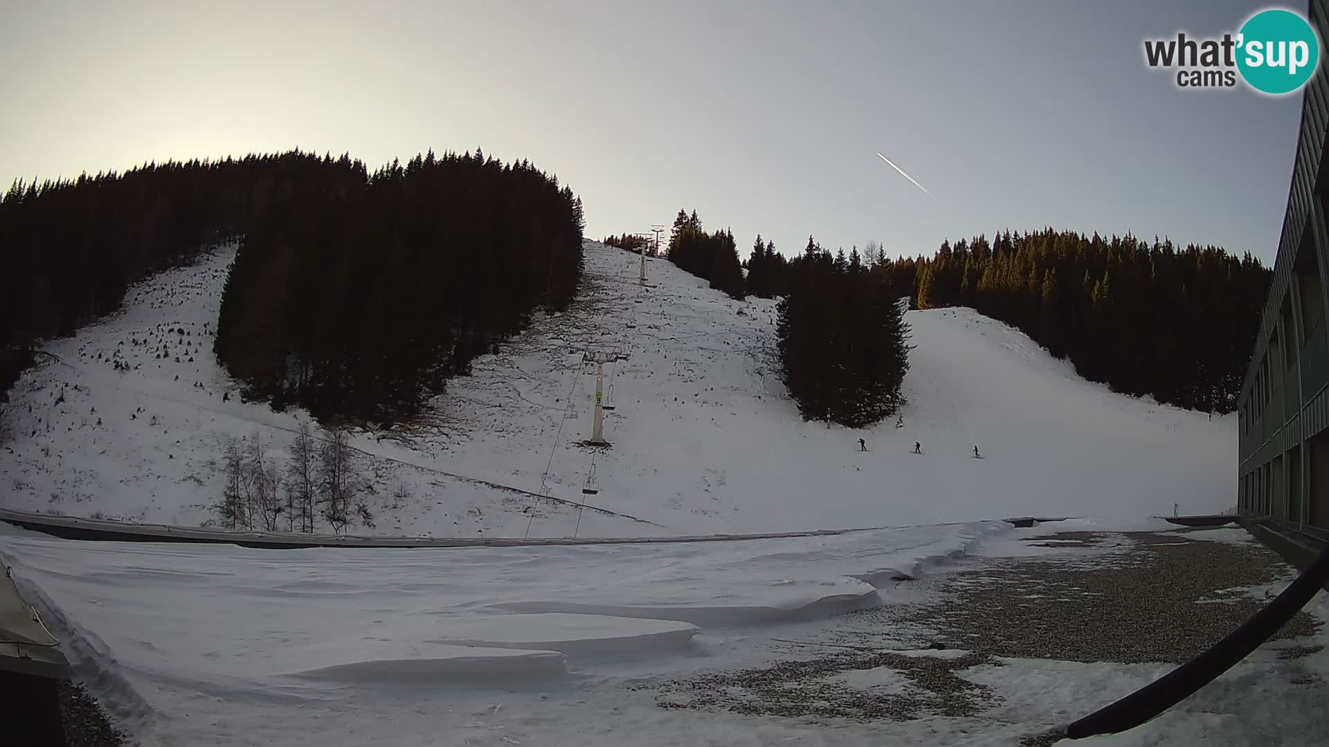 GOLTE Ski resort live webcam – view to Medvedjak – Slovenia