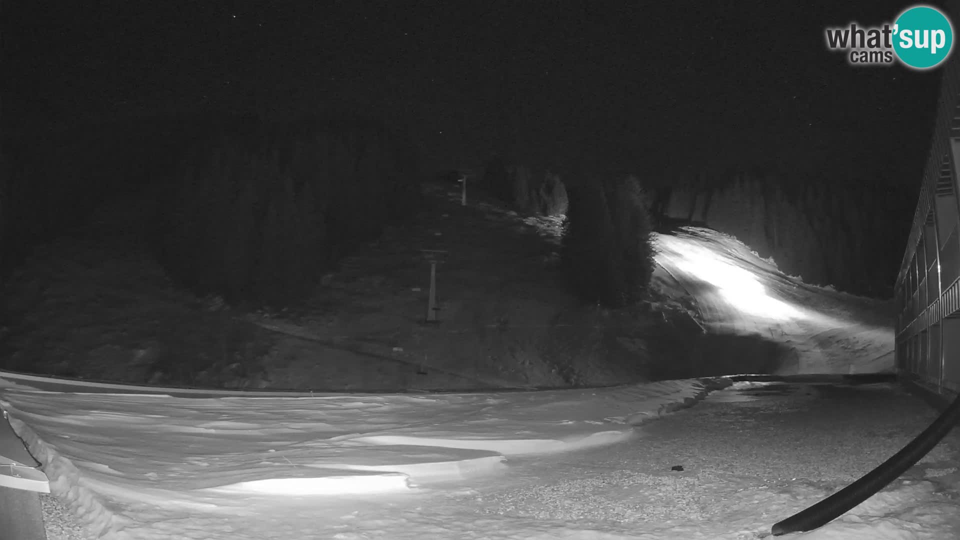 Webcam en direct de la station de ski de GOLTE – vue sur Medvedjak – Slovénie