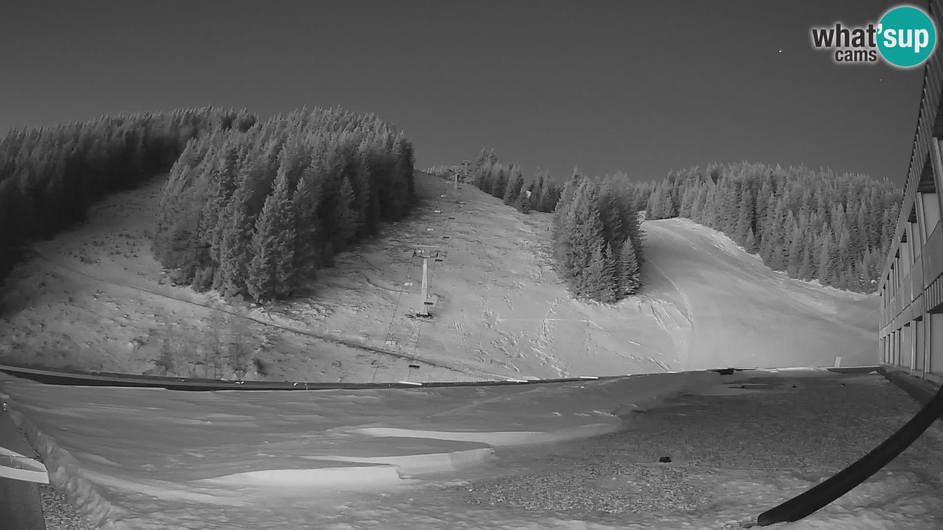 Webcam en direct de la station de ski de GOLTE – vue sur Medvedjak – Slovénie