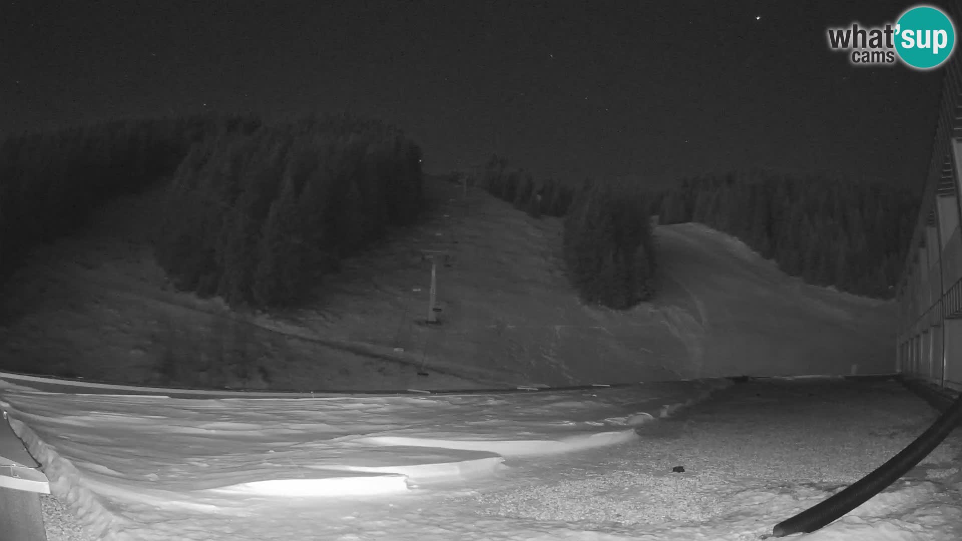 GOLTE Ski resort live webcam – view to Medvedjak – Slovenia