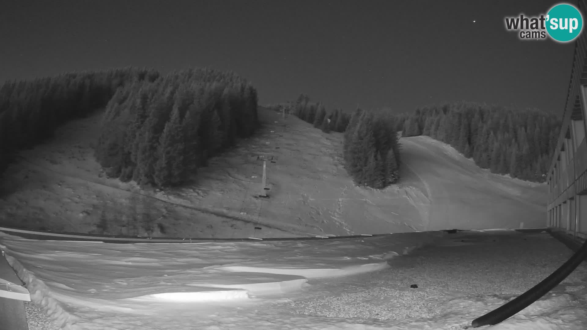 Webcam en direct de la station de ski de GOLTE – vue sur Medvedjak – Slovénie