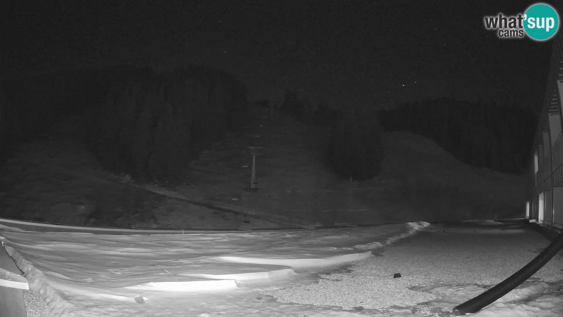 GOLTE Ski resort live webcam – view to Medvedjak – Slovenia