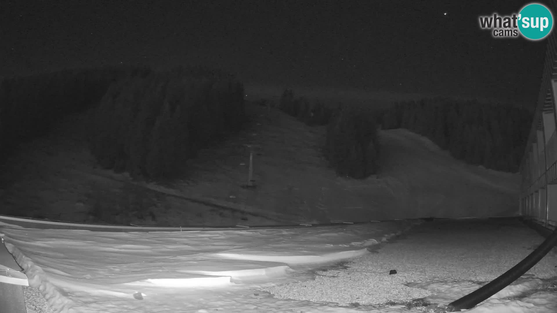 GOLTE Ski resort live webcam – view to Medvedjak – Slovenia