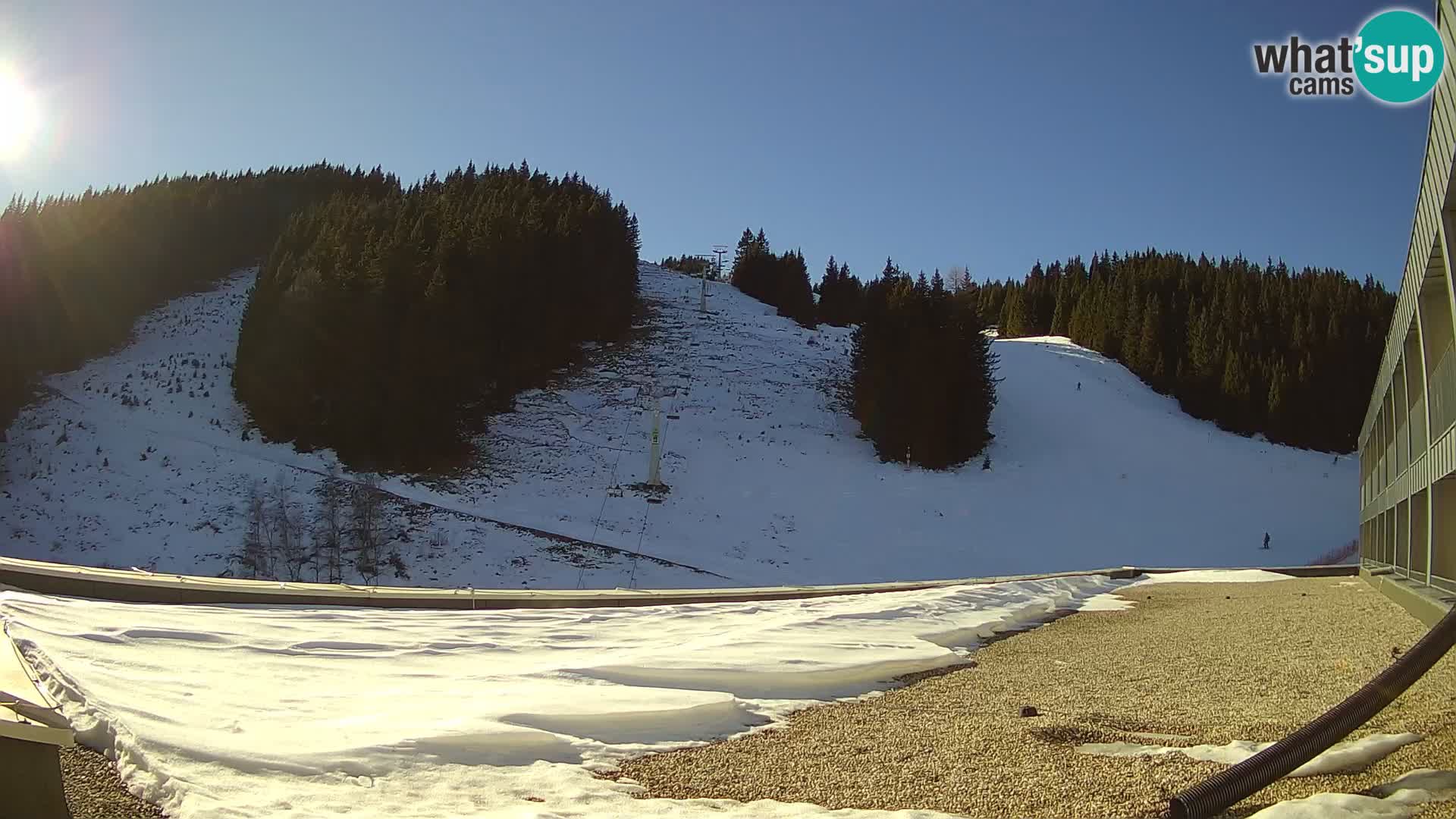 GOLTE stazione sciistica webcam – vista Medvedjak – Slovenia