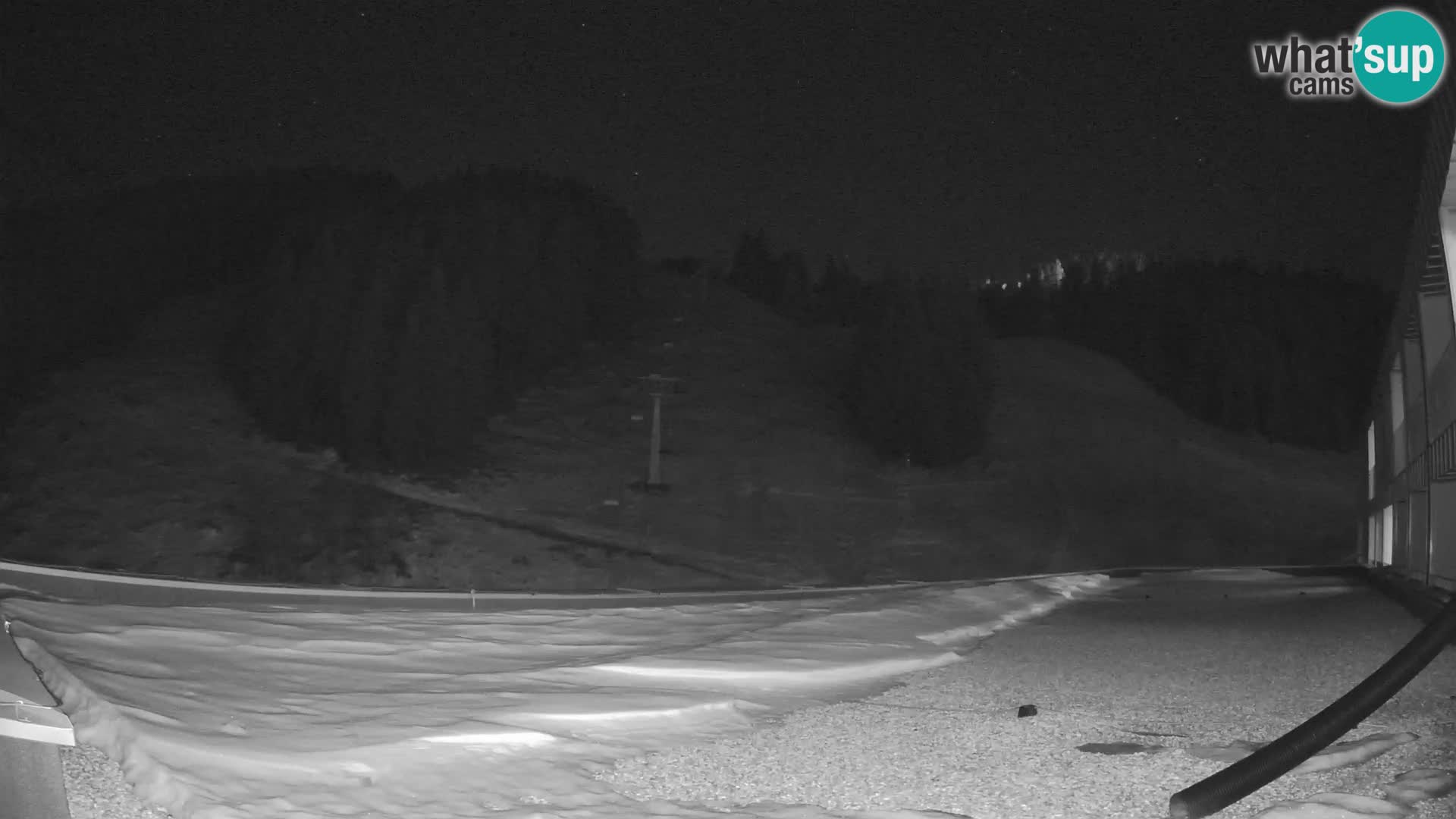 Cámara web en vivo de la estación de esquí GOLTE – vista a Medvedjak – Eslovenia