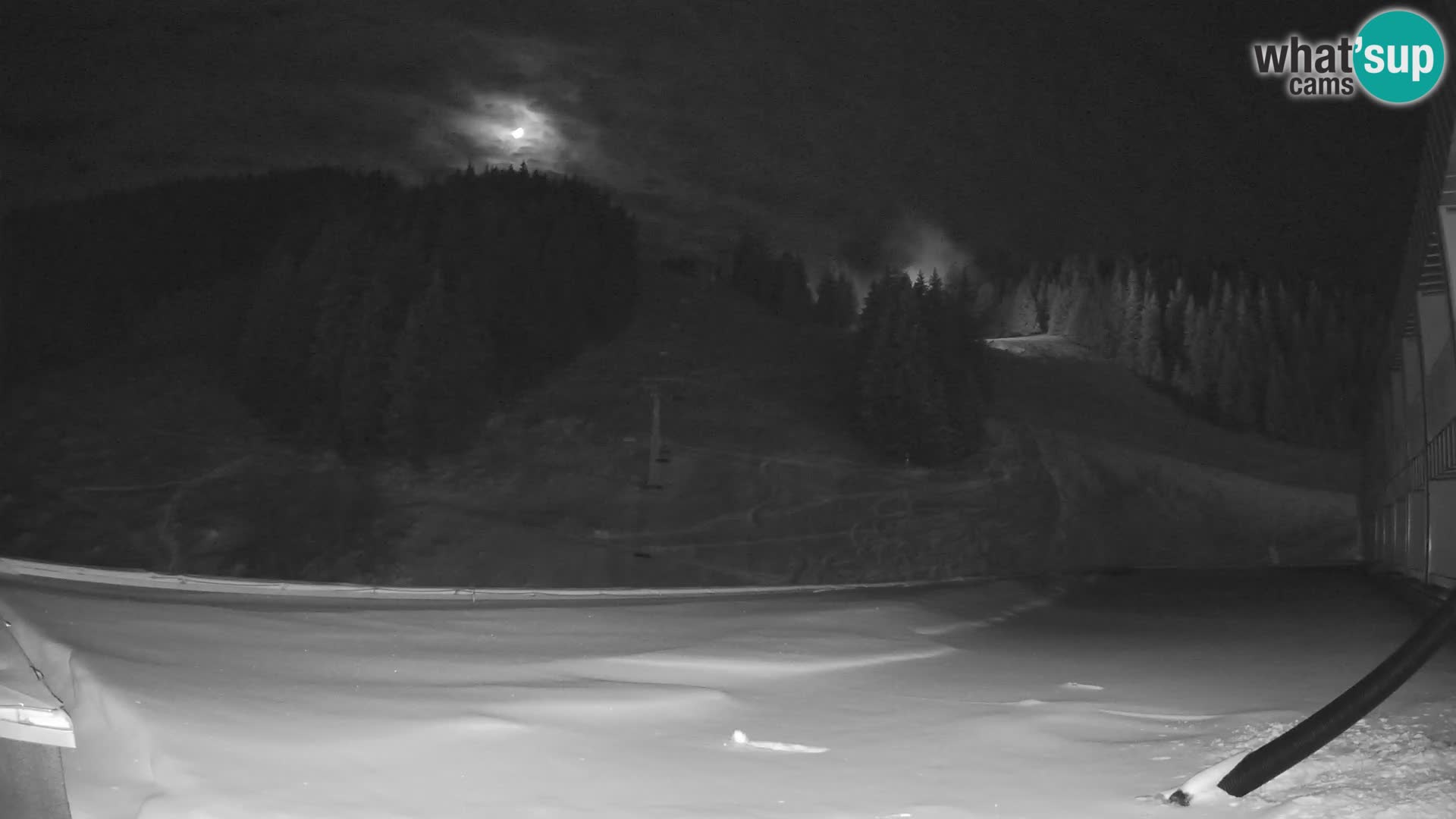 GOLTE Ski resort live webcam – view to Medvedjak – Slovenia