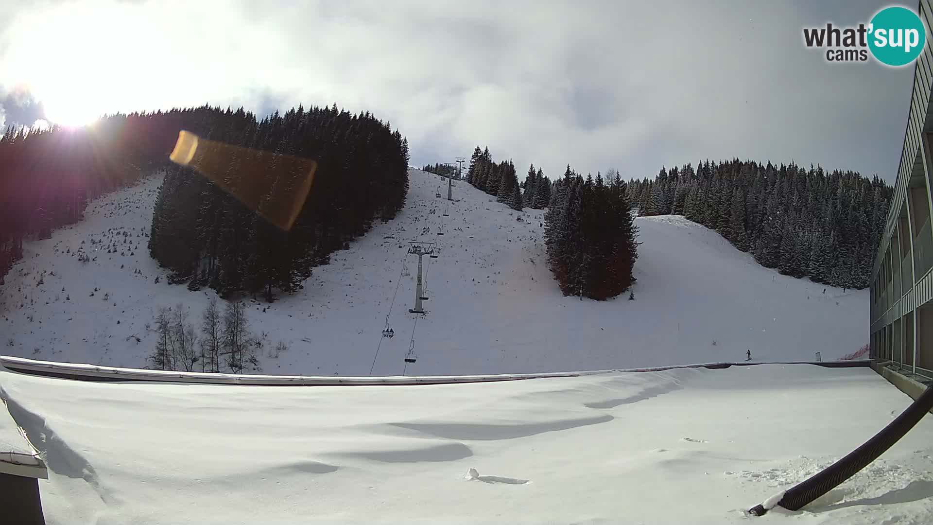 GOLTE Skigebiet webcam – Schöne Aussicht auf Medvedjak – Slowenien