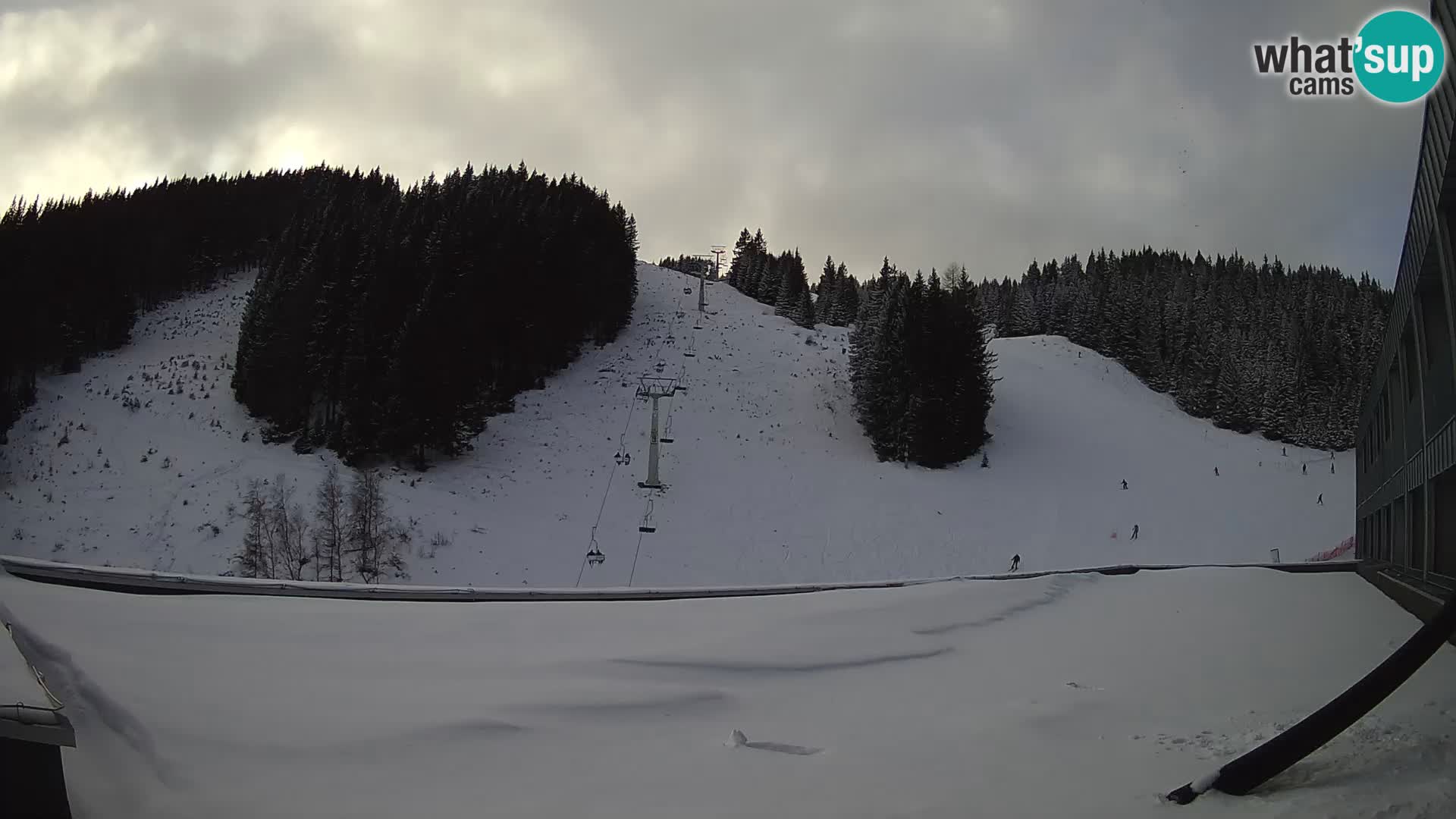 Webcam en direct de la station de ski de GOLTE – vue sur Medvedjak – Slovénie