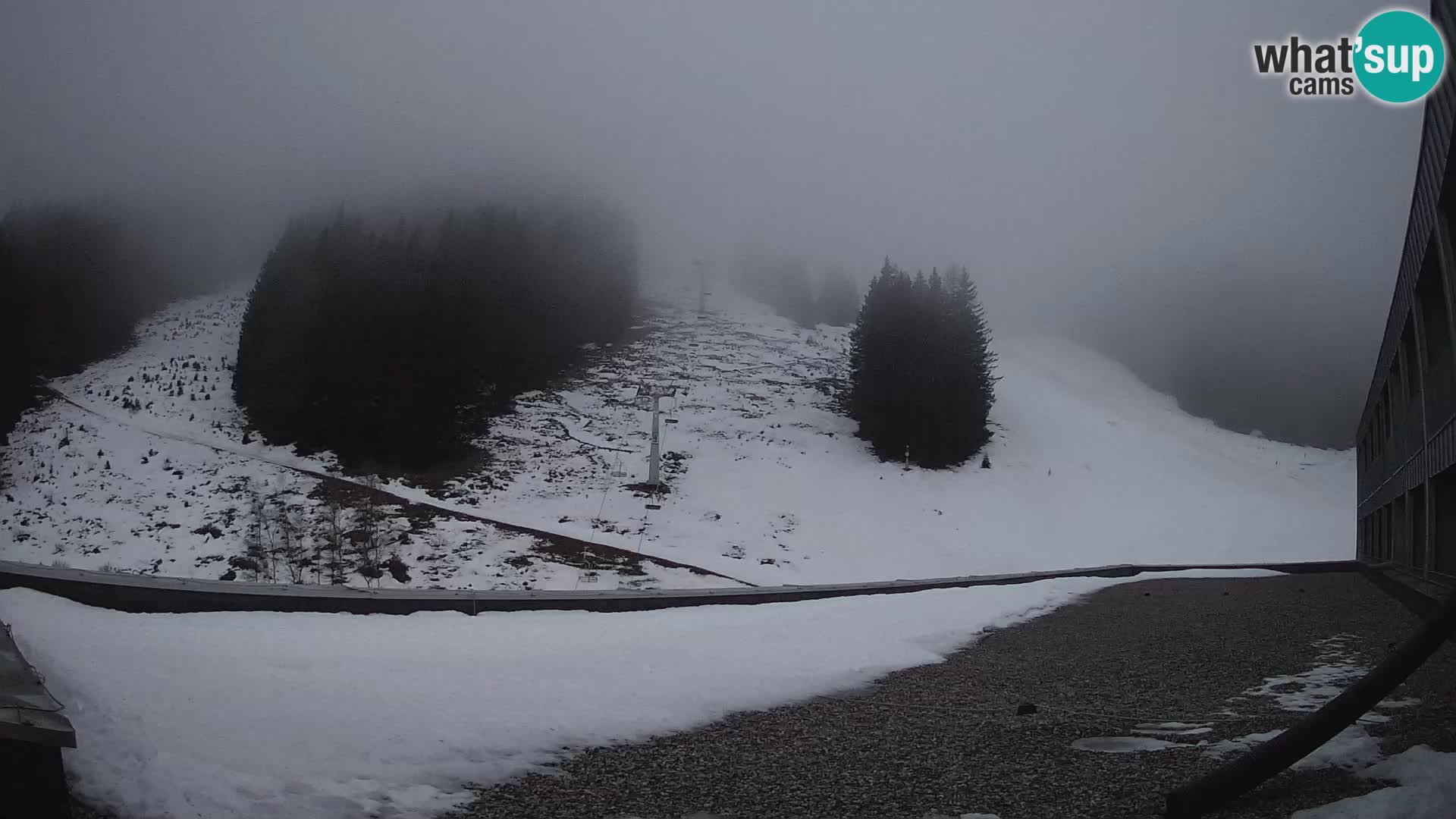 GOLTE Skigebiet webcam – Schöne Aussicht auf Medvedjak – Slowenien