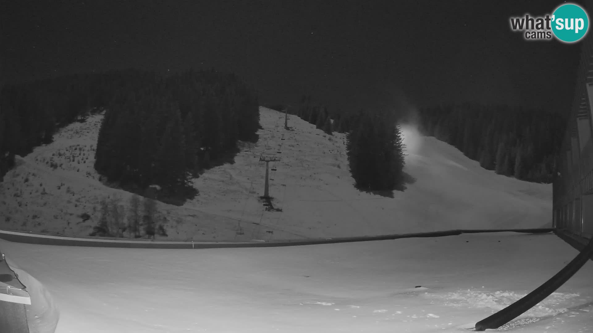 GOLTE Ski resort live webcam – view to Medvedjak – Slovenia