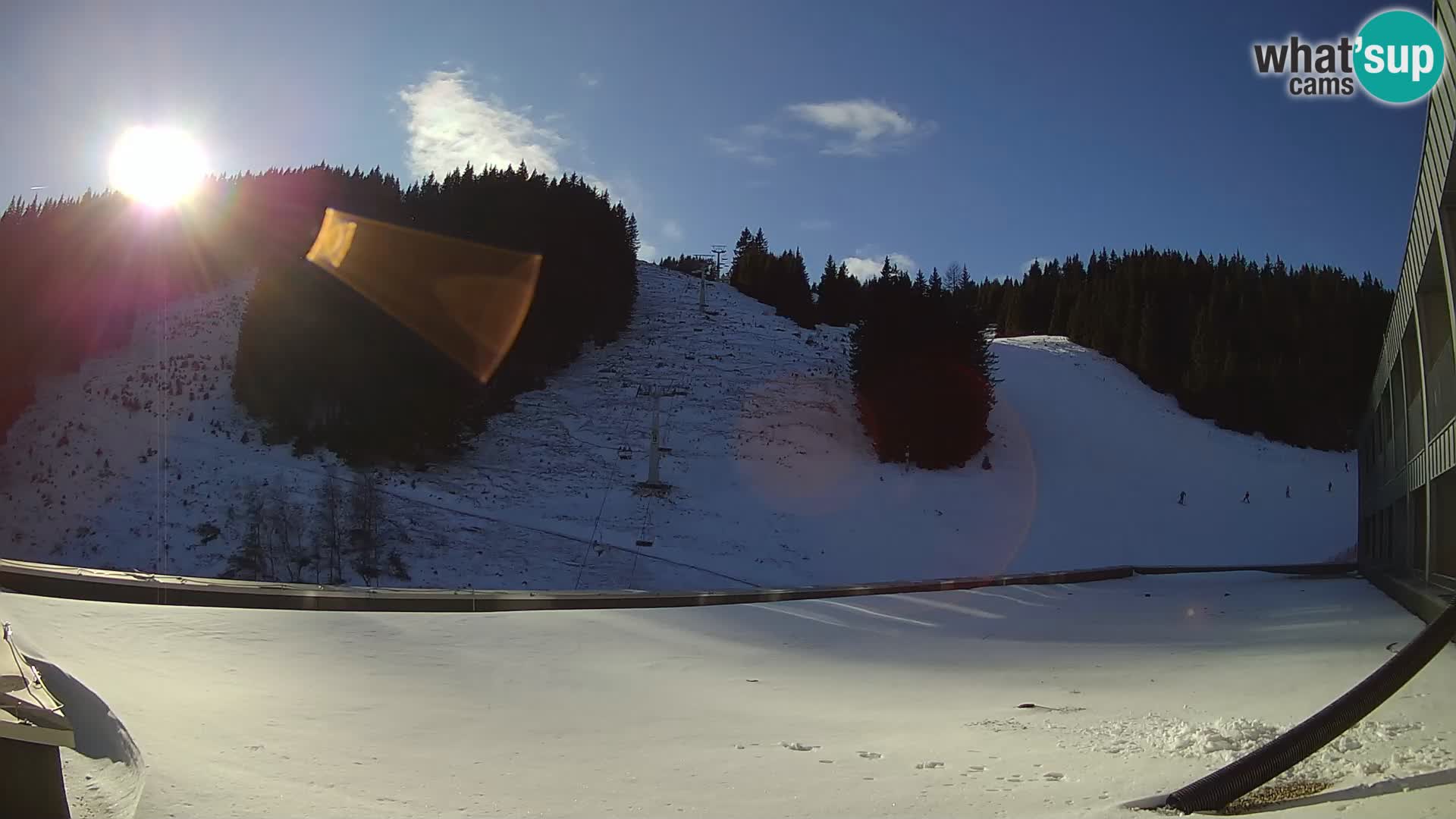 GOLTE Skigebiet webcam – Schöne Aussicht auf Medvedjak – Slowenien