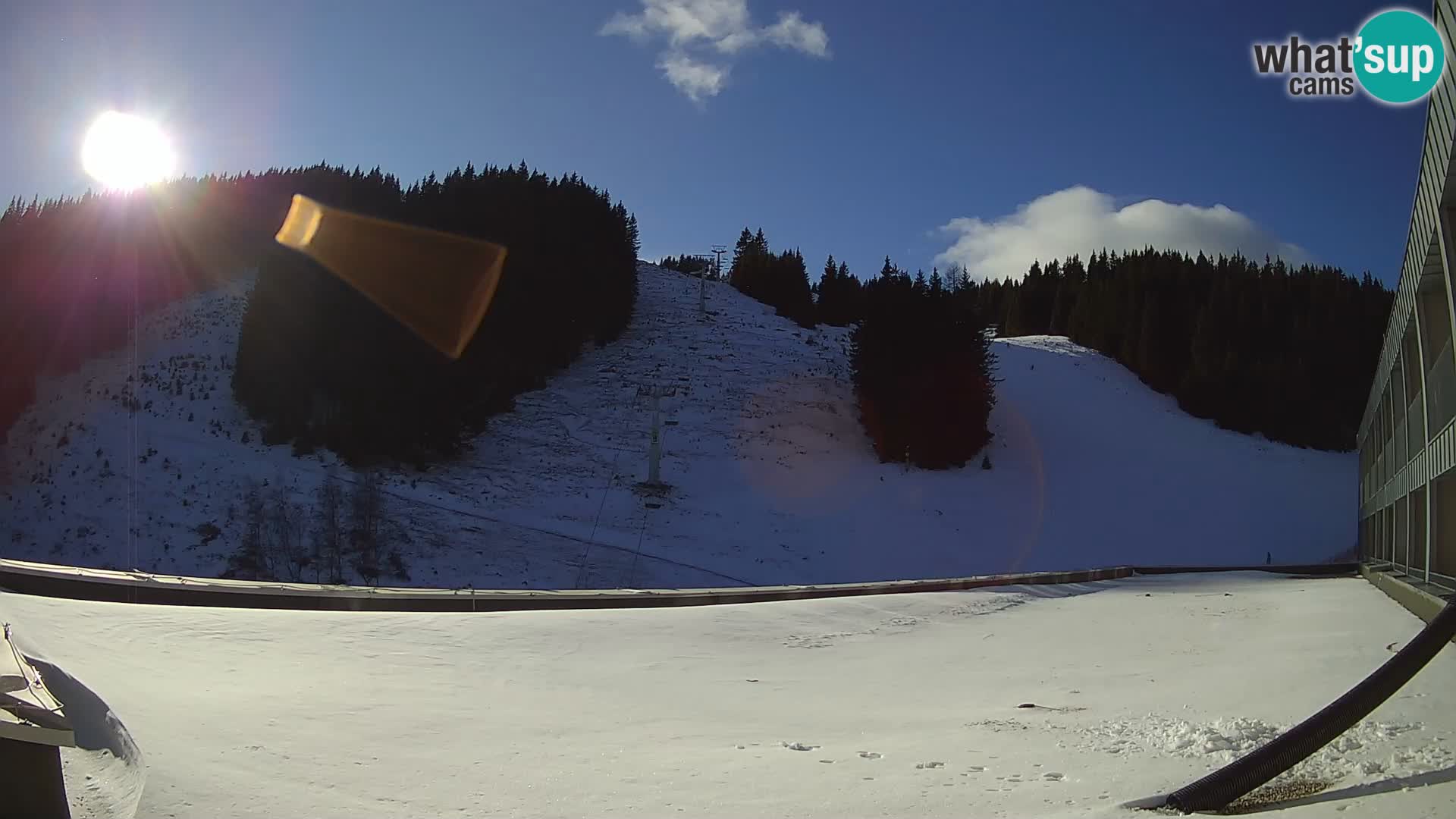 GOLTE Skigebiet webcam – Schöne Aussicht auf Medvedjak – Slowenien