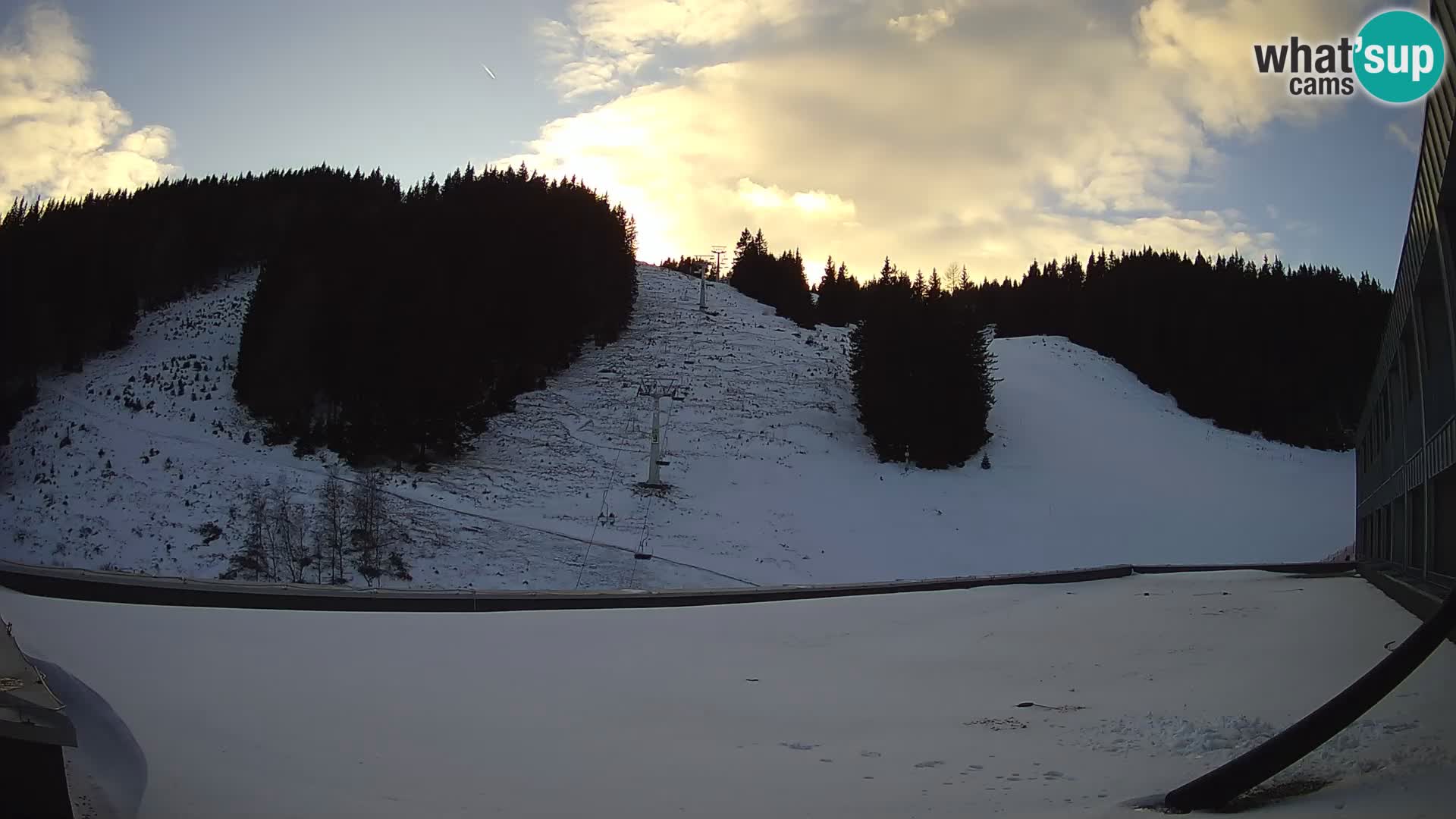 GOLTE Skigebiet webcam – Schöne Aussicht auf Medvedjak – Slowenien