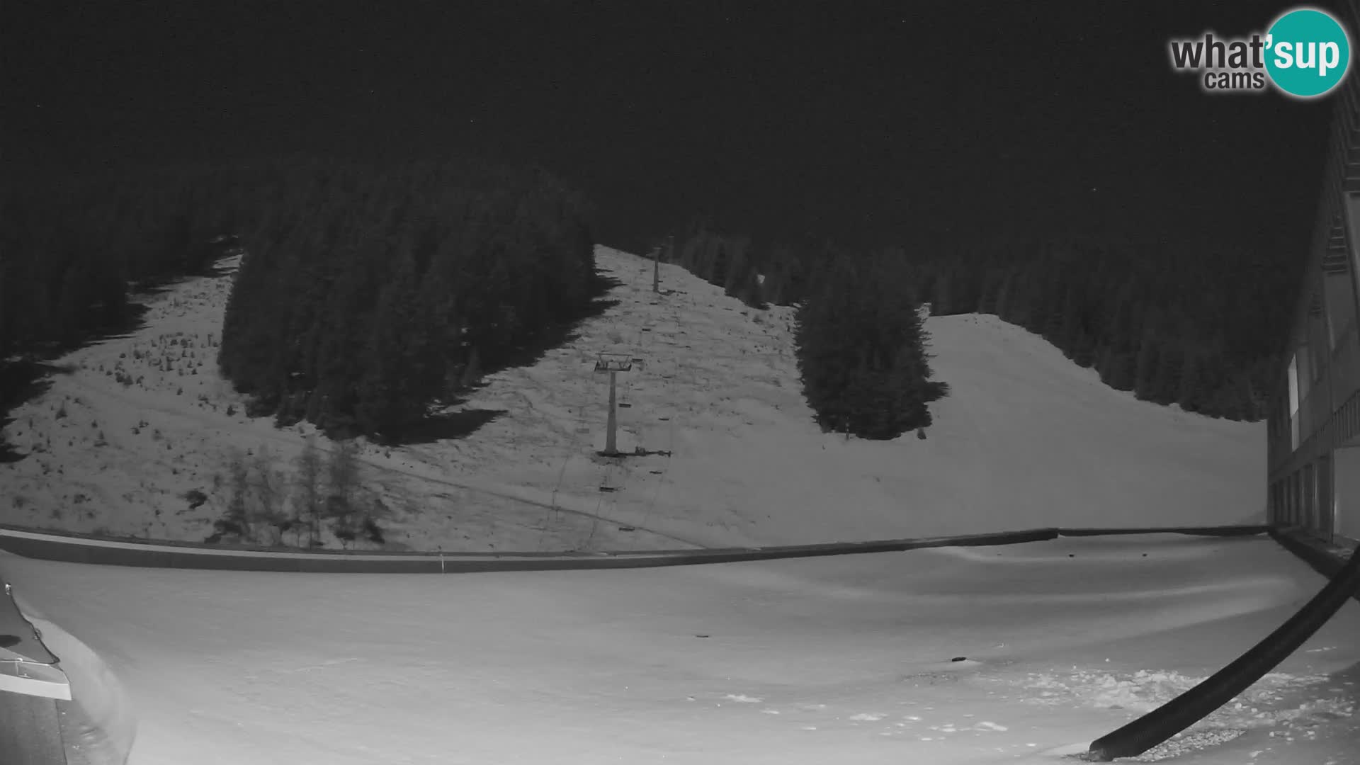 GOLTE Ski resort live webcam – view to Medvedjak – Slovenia