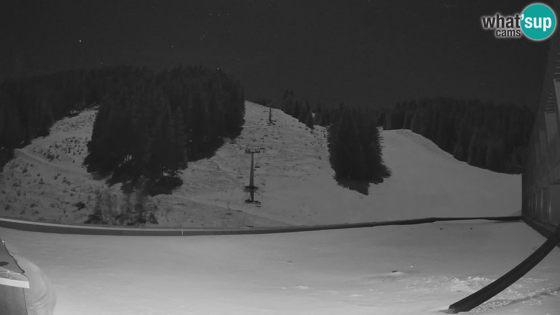 GOLTE Ski resort live webcam – view to Medvedjak – Slovenia