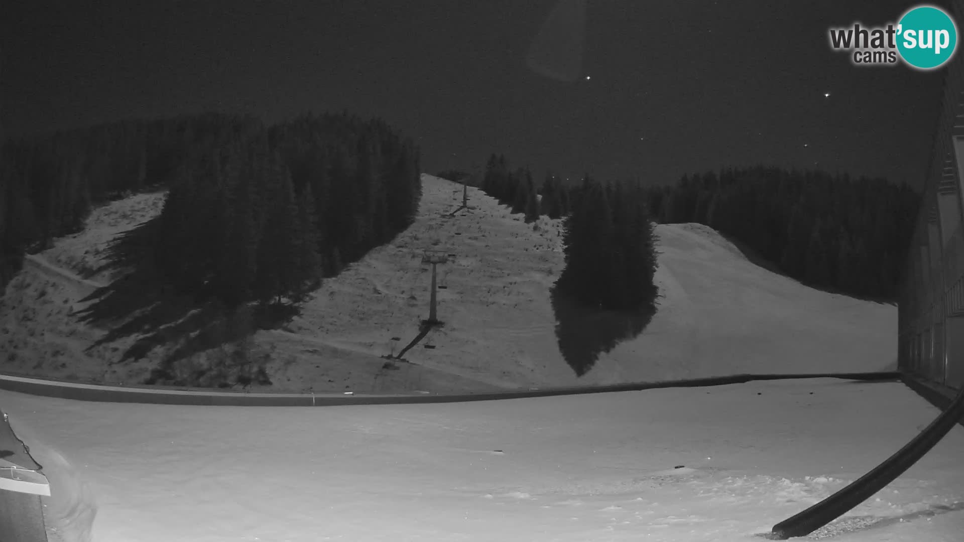 Webcam en direct de la station de ski de GOLTE – vue sur Medvedjak – Slovénie