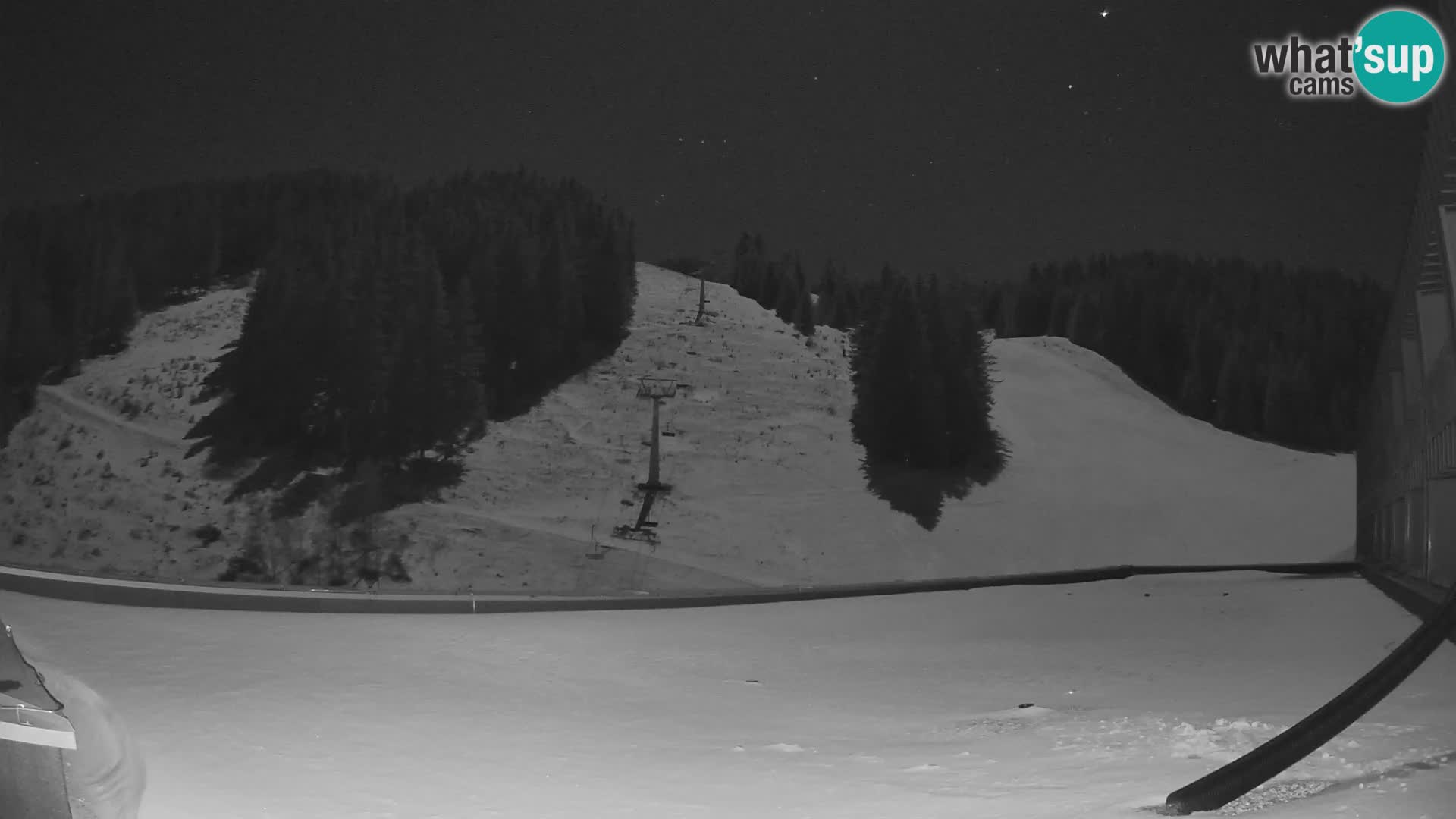 GOLTE Ski resort live webcam – view to Medvedjak – Slovenia