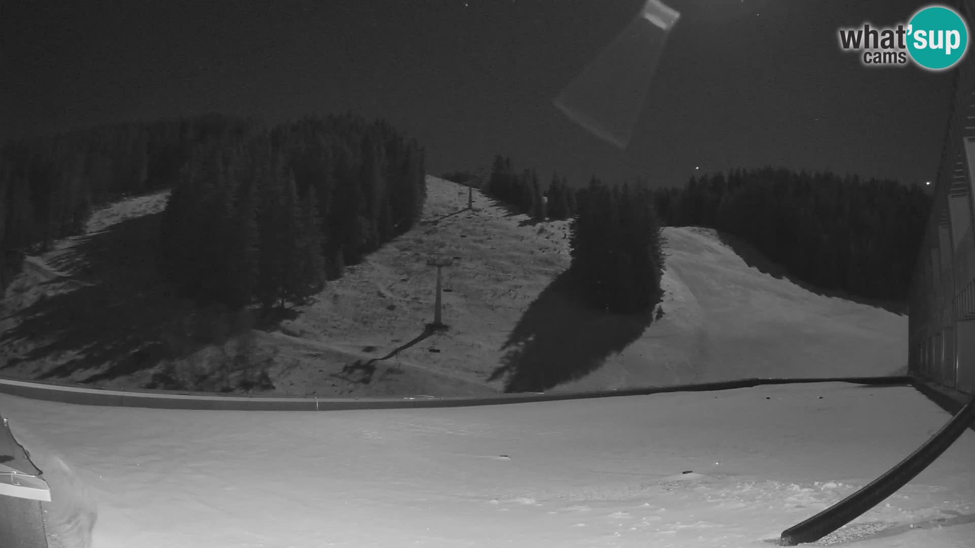 GOLTE Ski resort live webcam – view to Medvedjak – Slovenia