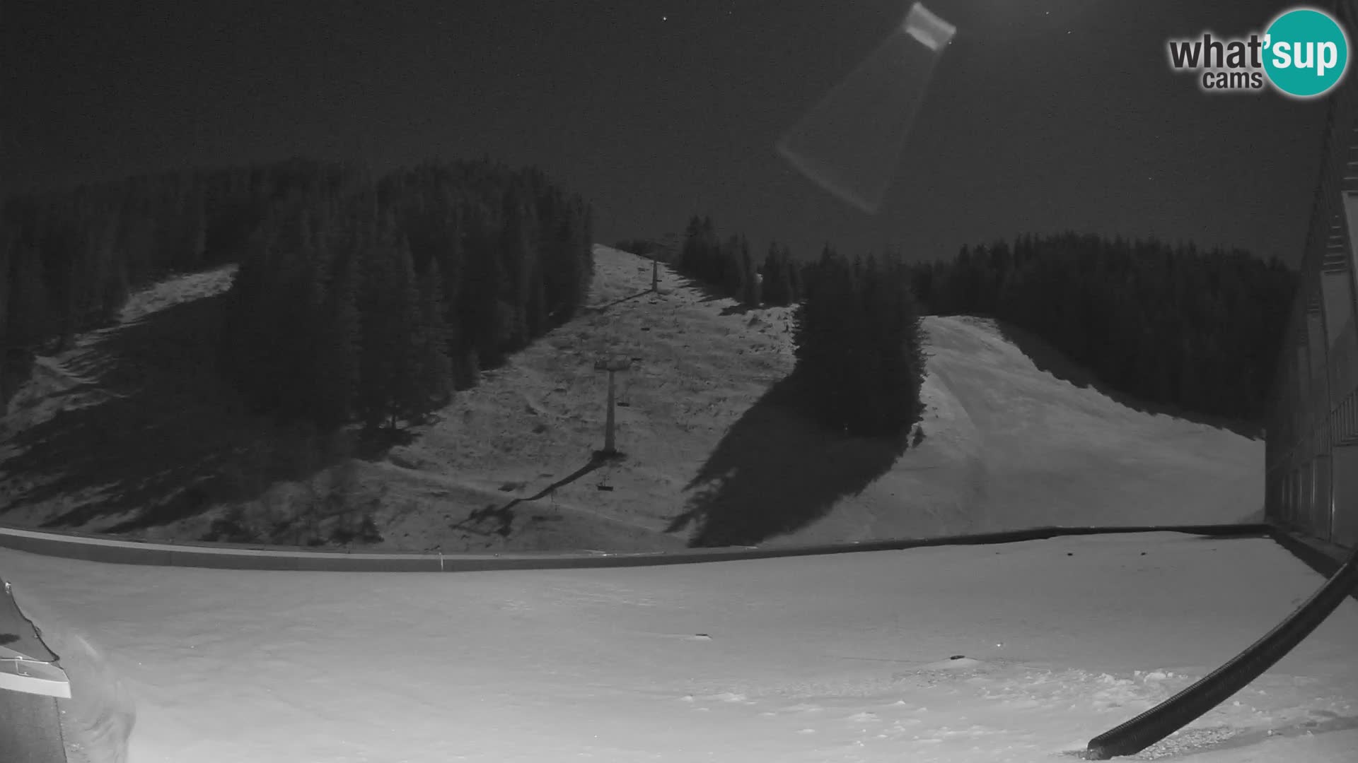 GOLTE Ski resort live webcam – view to Medvedjak – Slovenia