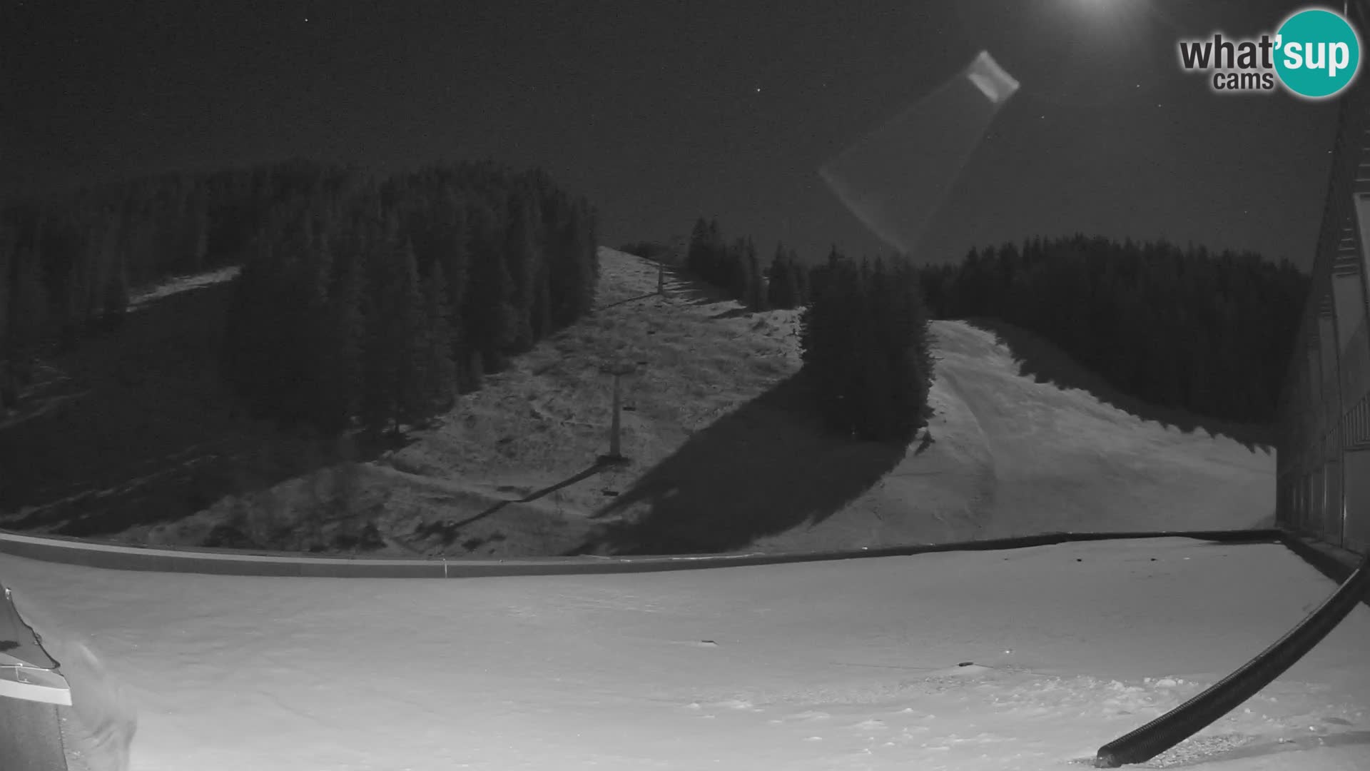 GOLTE Ski resort live webcam – view to Medvedjak – Slovenia