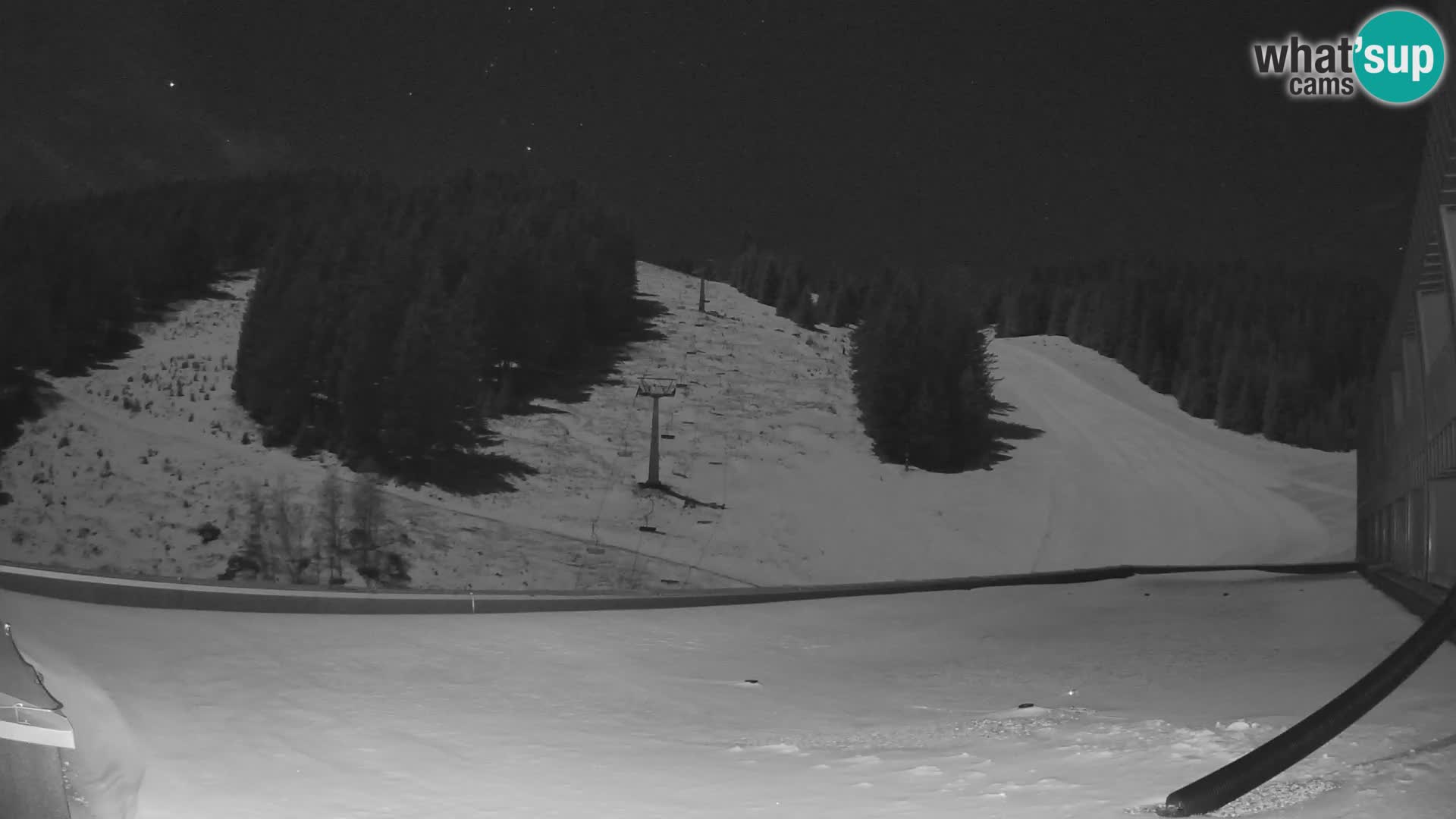 GOLTE Ski resort live webcam – view to Medvedjak – Slovenia