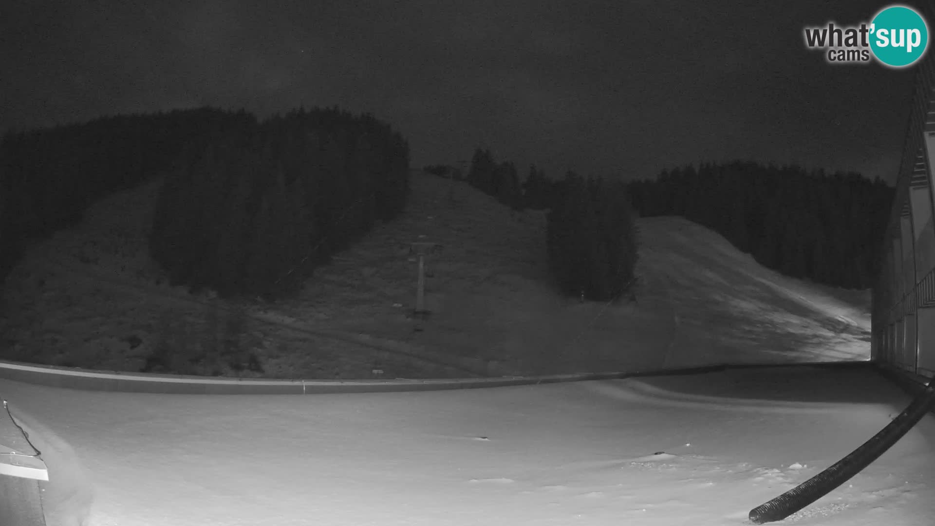 GOLTE Ski resort live webcam – view to Medvedjak – Slovenia