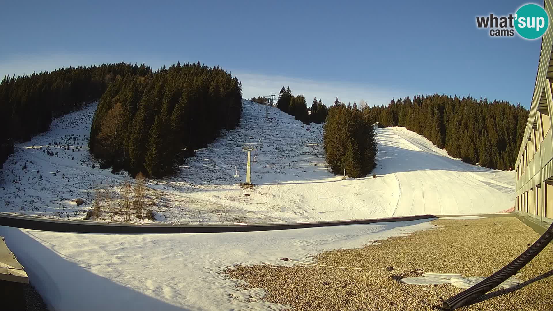 GOLTE stazione sciistica webcam – vista Medvedjak – Slovenia