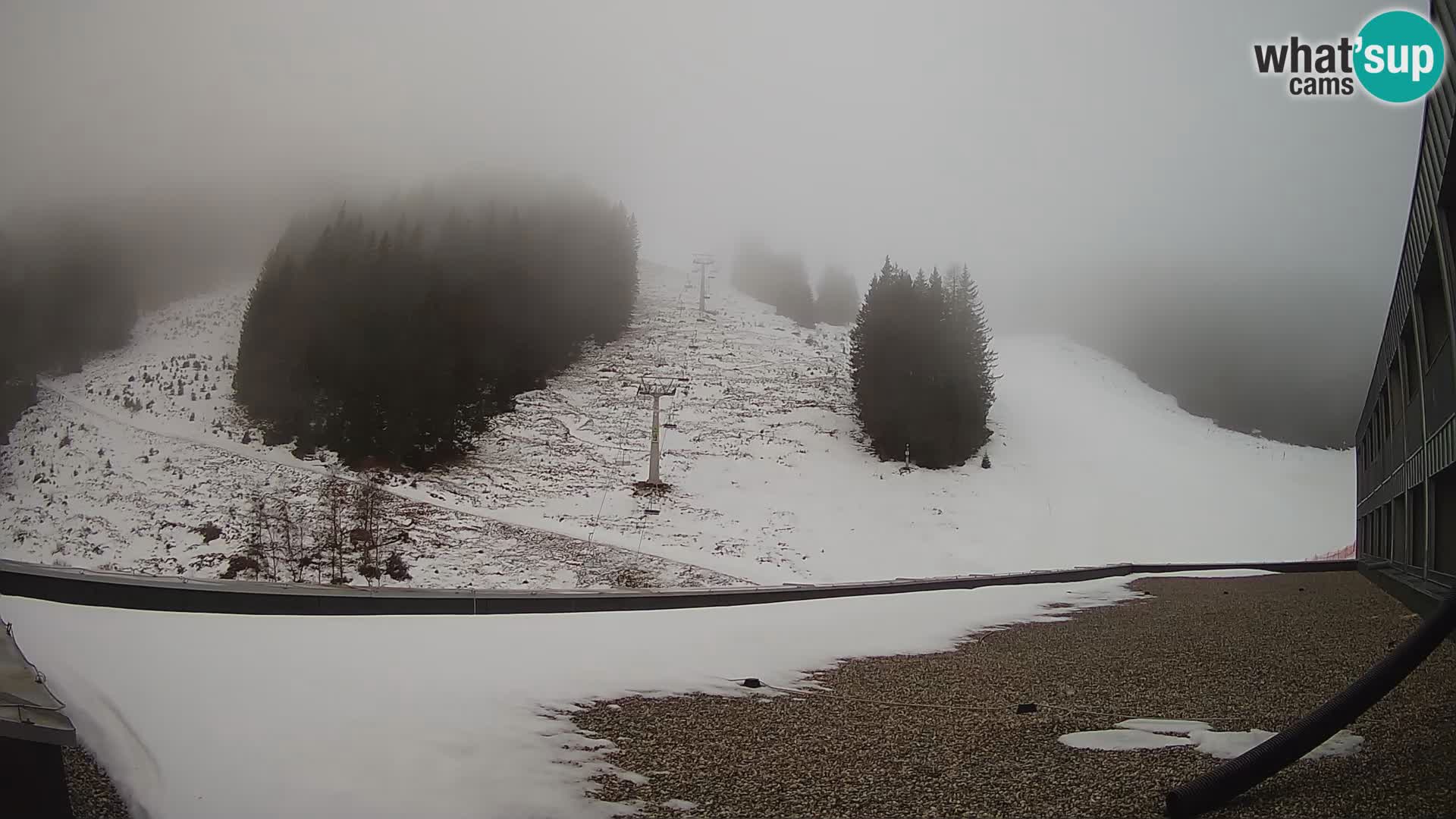 GOLTE Skigebiet webcam – Schöne Aussicht auf Medvedjak – Slowenien