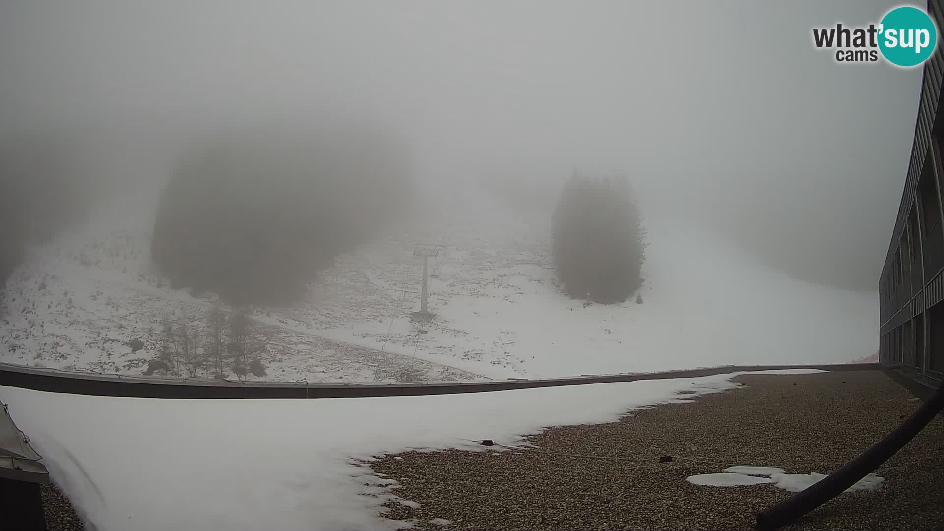 Cámara web en vivo de la estación de esquí GOLTE – vista a Medvedjak – Eslovenia