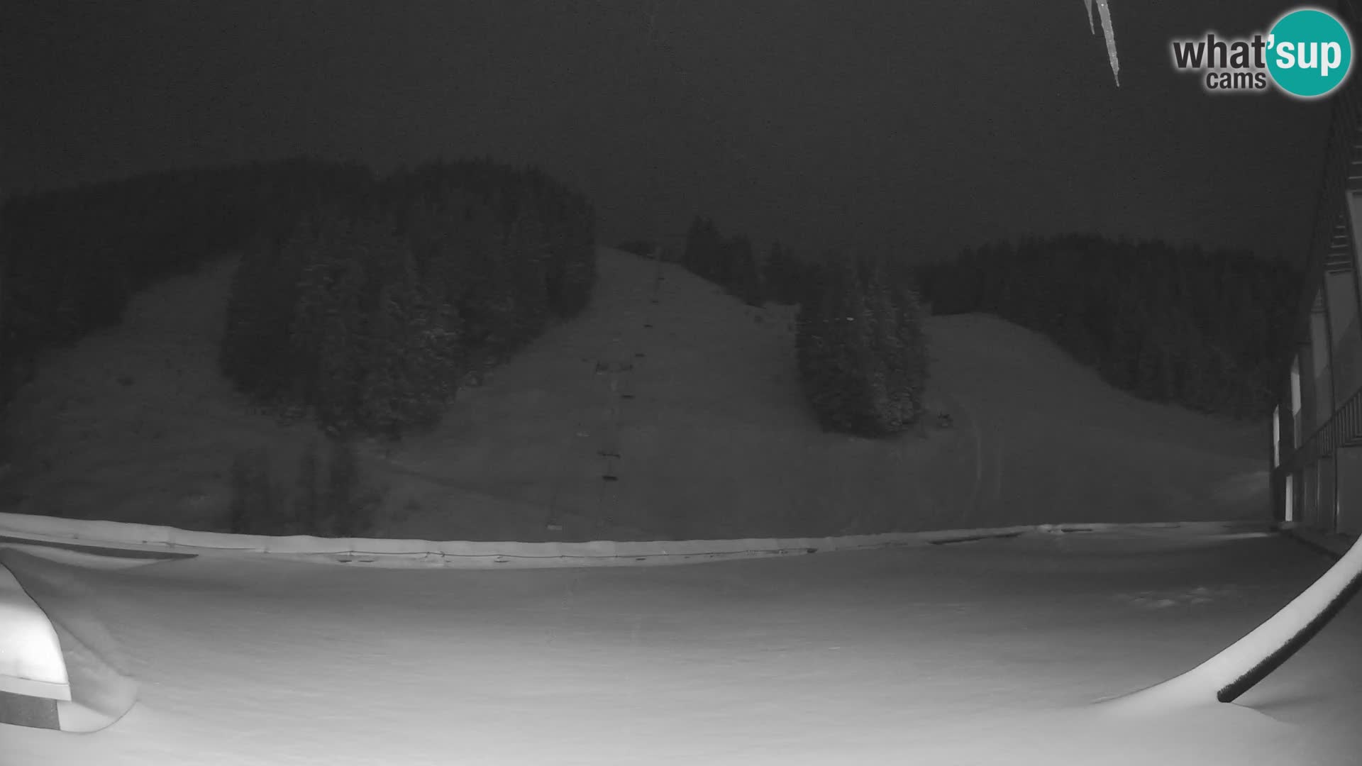 Cámara web en vivo de la estación de esquí GOLTE – vista a Medvedjak – Eslovenia