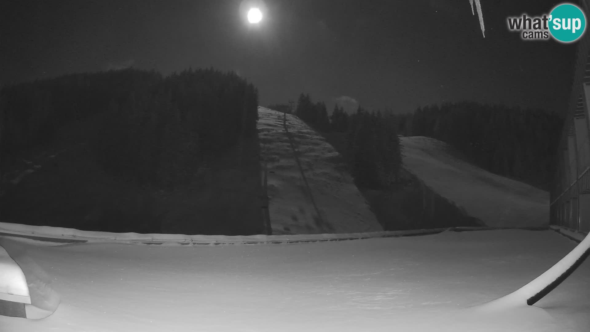 GOLTE Ski resort live webcam – view to Medvedjak – Slovenia