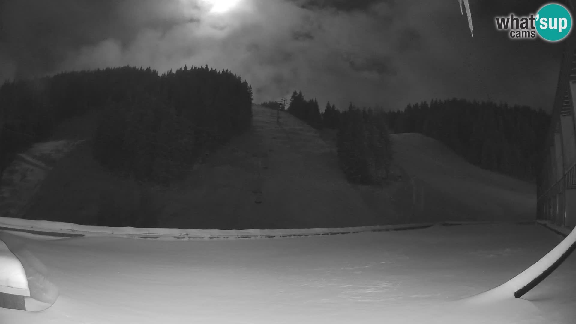 GOLTE Ski resort live webcam – view to Medvedjak – Slovenia