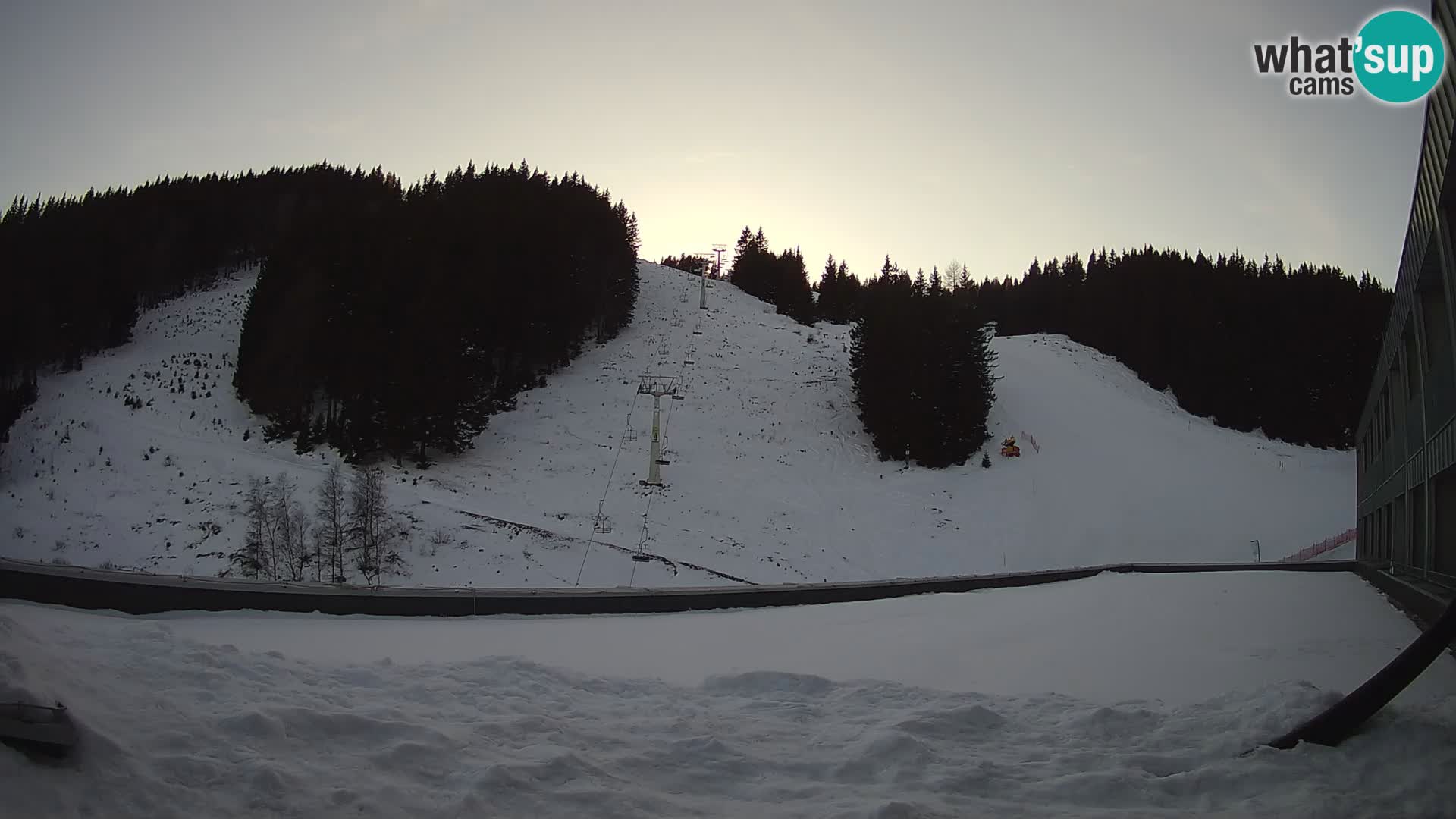 Webcam en direct de la station de ski de GOLTE – vue sur Medvedjak – Slovénie