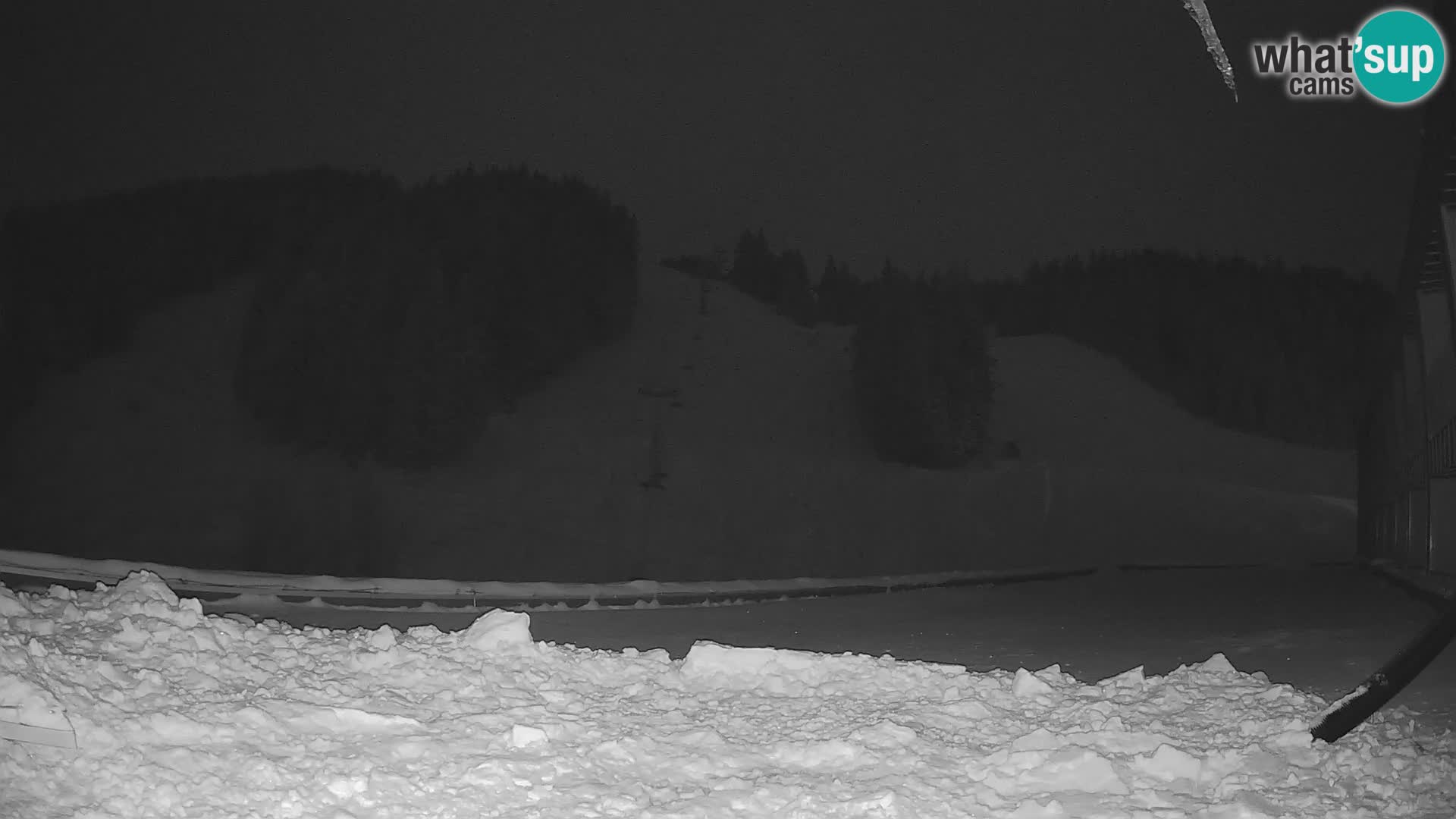 Webcam en direct de la station de ski de GOLTE – vue sur Medvedjak – Slovénie