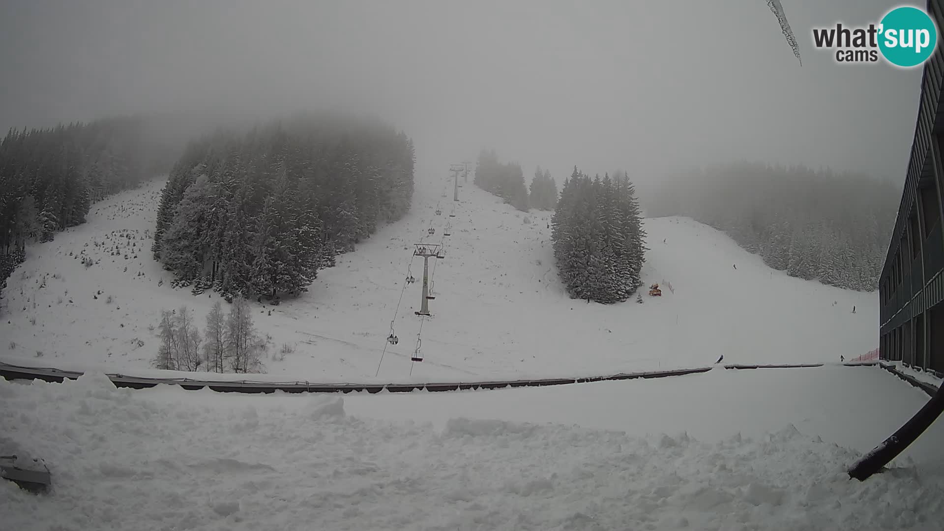 Webcam en direct de la station de ski de GOLTE – vue sur Medvedjak – Slovénie