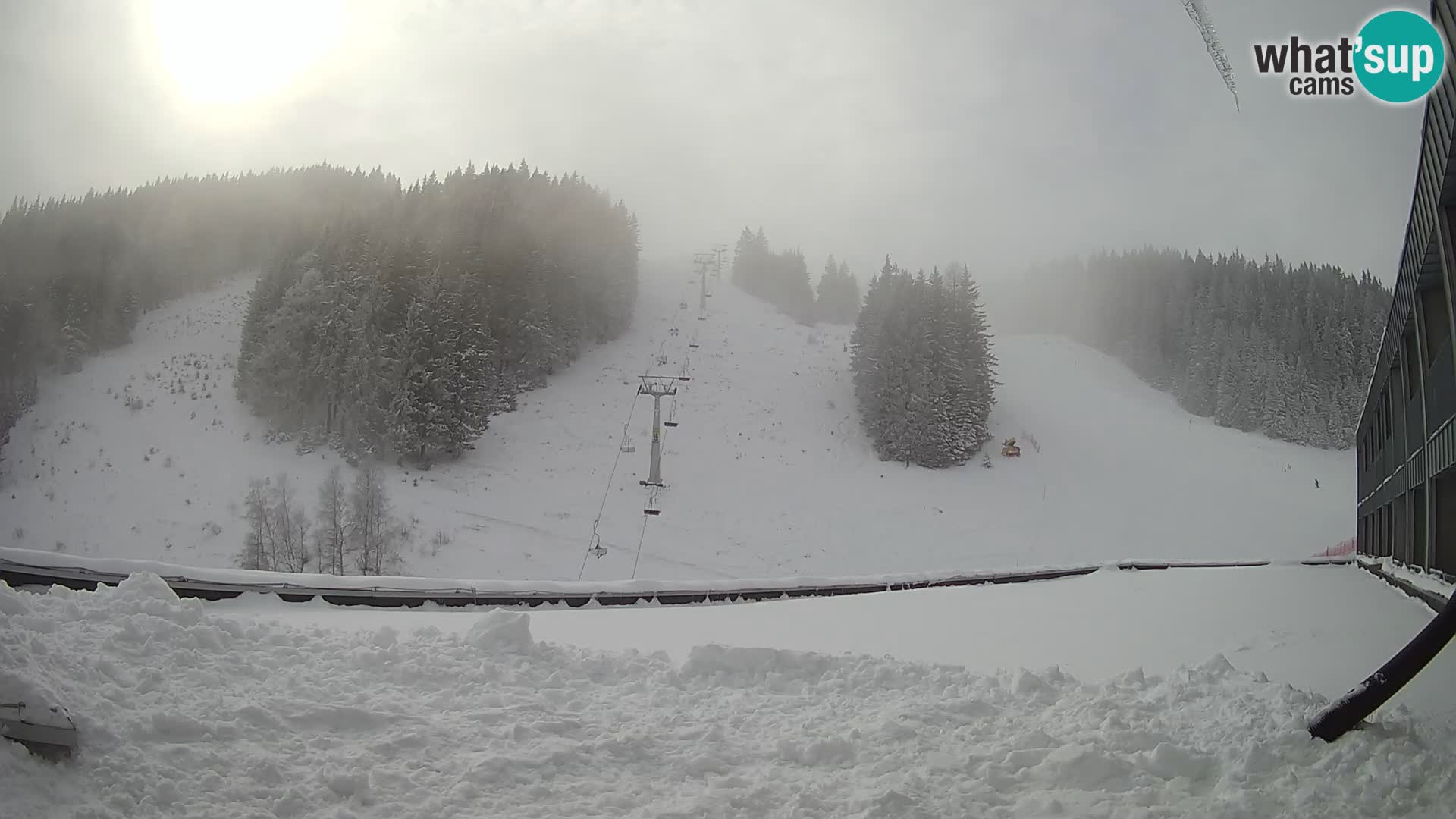 Webcam en direct de la station de ski de GOLTE – vue sur Medvedjak – Slovénie