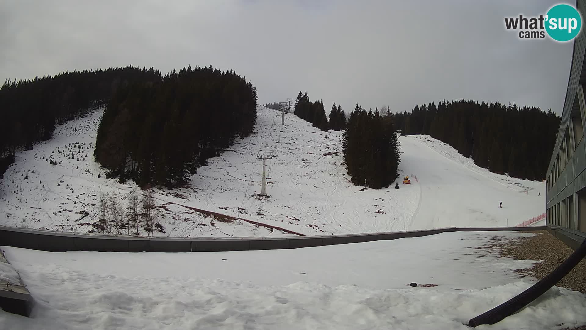 GOLTE Skigebiet webcam – Schöne Aussicht auf Medvedjak – Slowenien