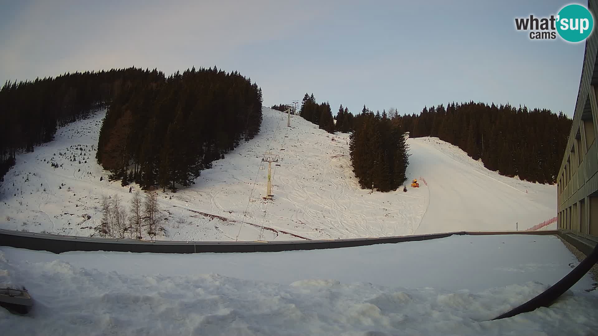 GOLTE Skigebiet webcam – Schöne Aussicht auf Medvedjak – Slowenien