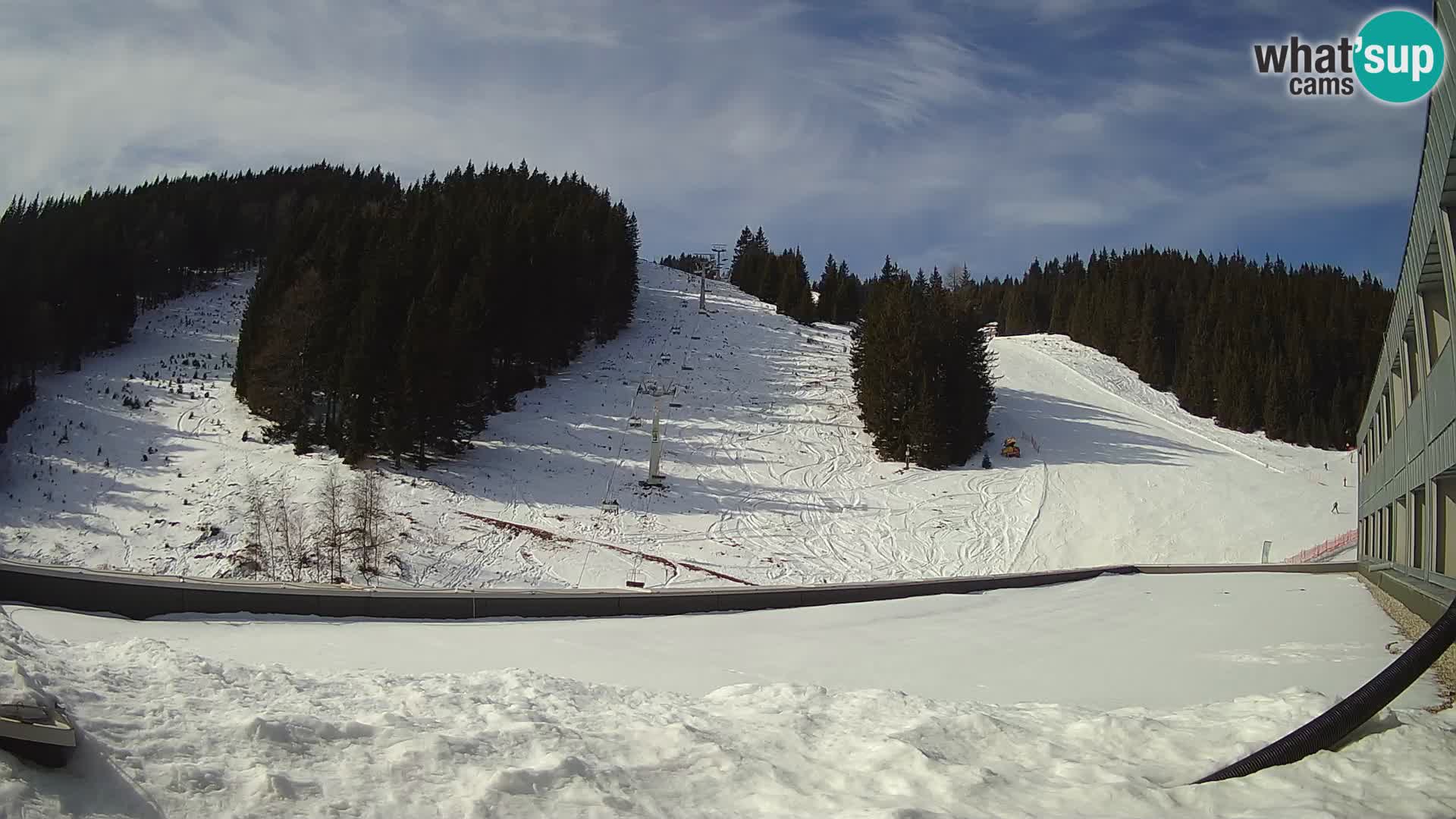 GOLTE stazione sciistica webcam – vista Medvedjak – Slovenia