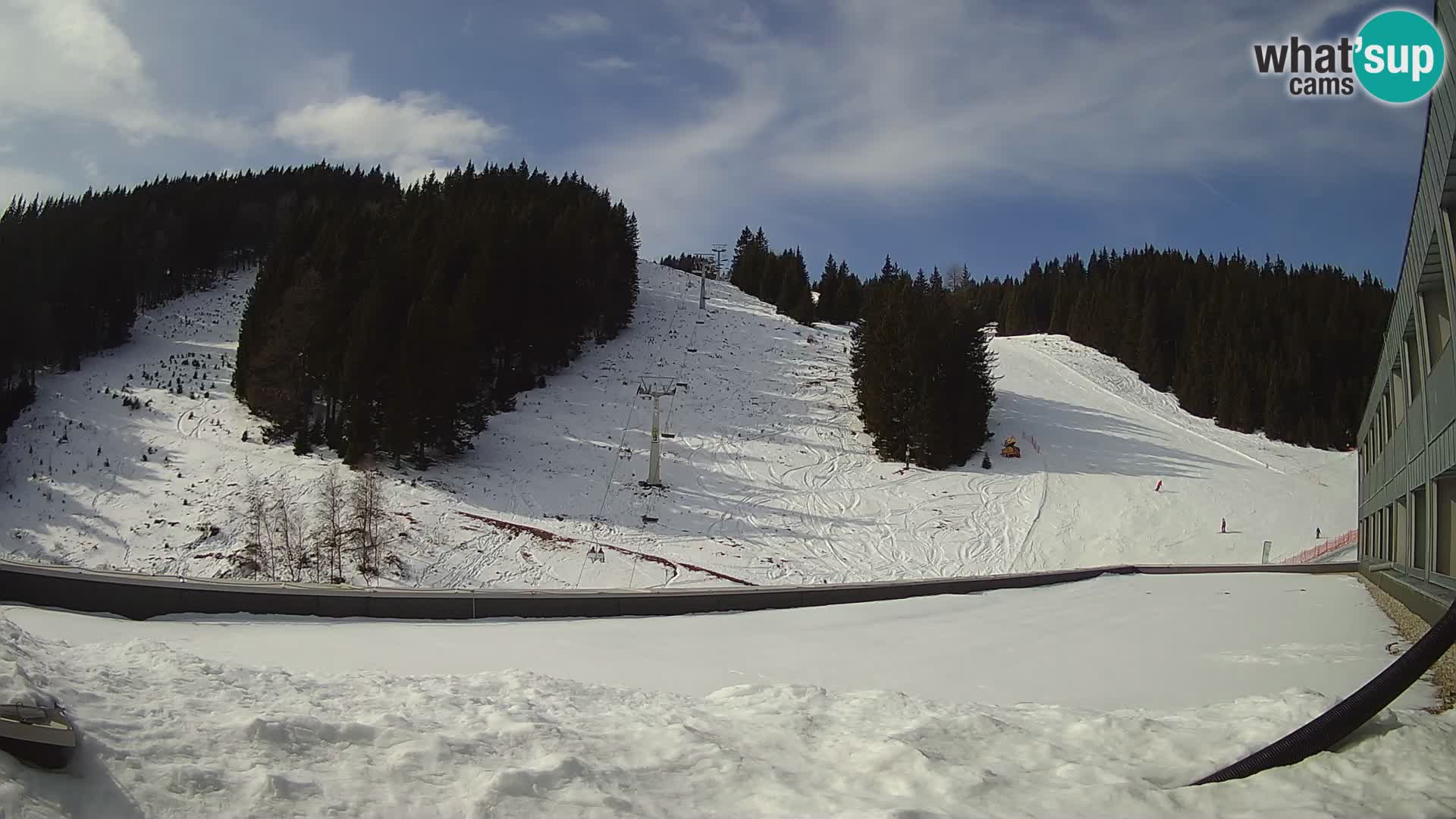 GOLTE stazione sciistica webcam – vista Medvedjak – Slovenia