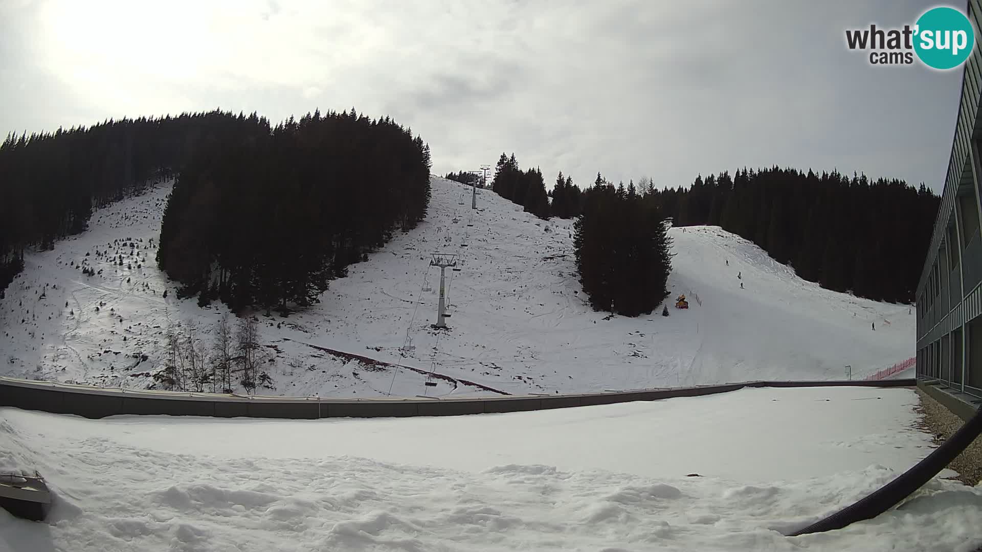 GOLTE Skigebiet webcam – Schöne Aussicht auf Medvedjak – Slowenien