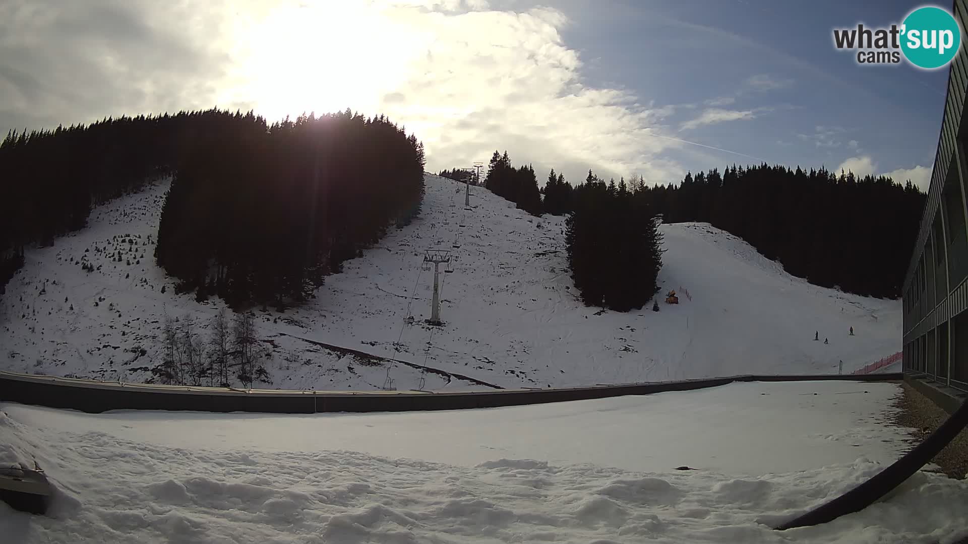 GOLTE Skigebiet webcam – Schöne Aussicht auf Medvedjak – Slowenien