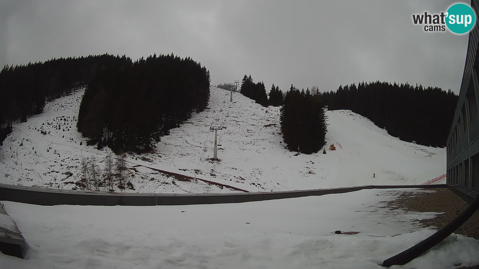 GOLTE Ski resort live webcam – view to Medvedjak – Slovenia