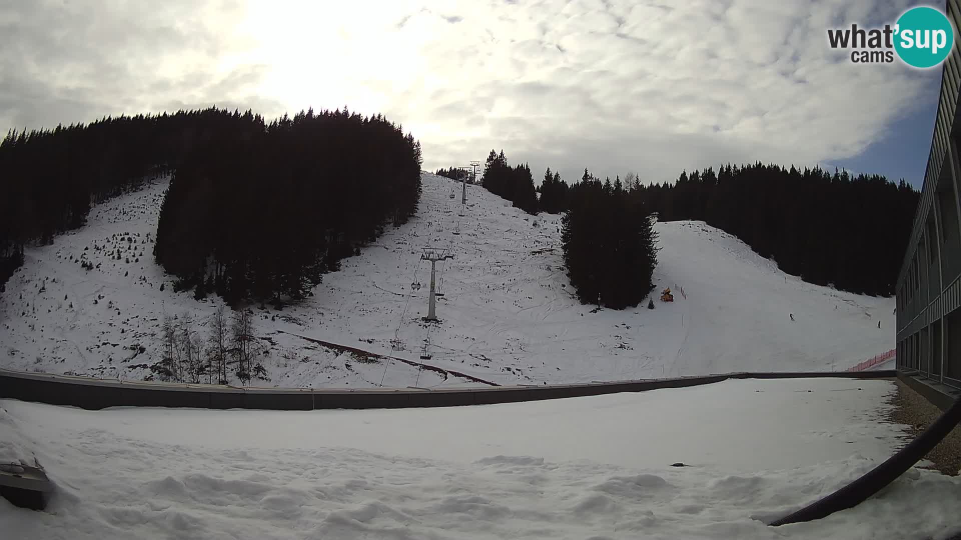 GOLTE Skigebiet webcam – Schöne Aussicht auf Medvedjak – Slowenien